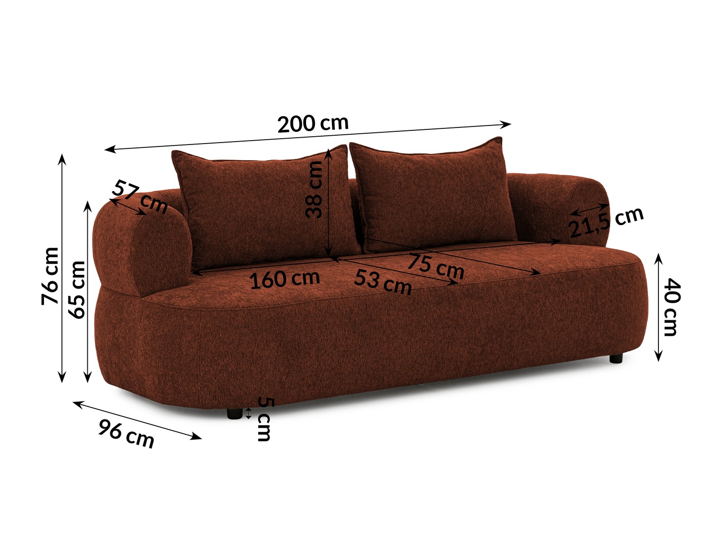 Kanapé Rocklin 103 (Toro 155)