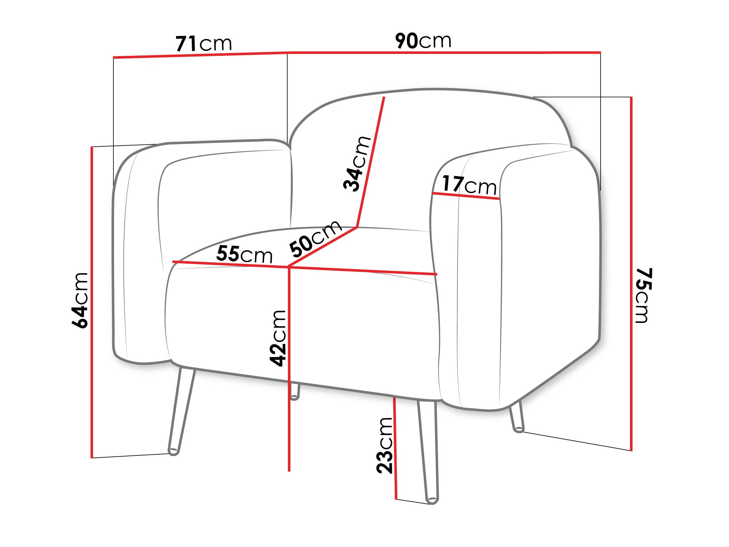 Fotel Comfivo 486 (Uttario Velvet 2978)