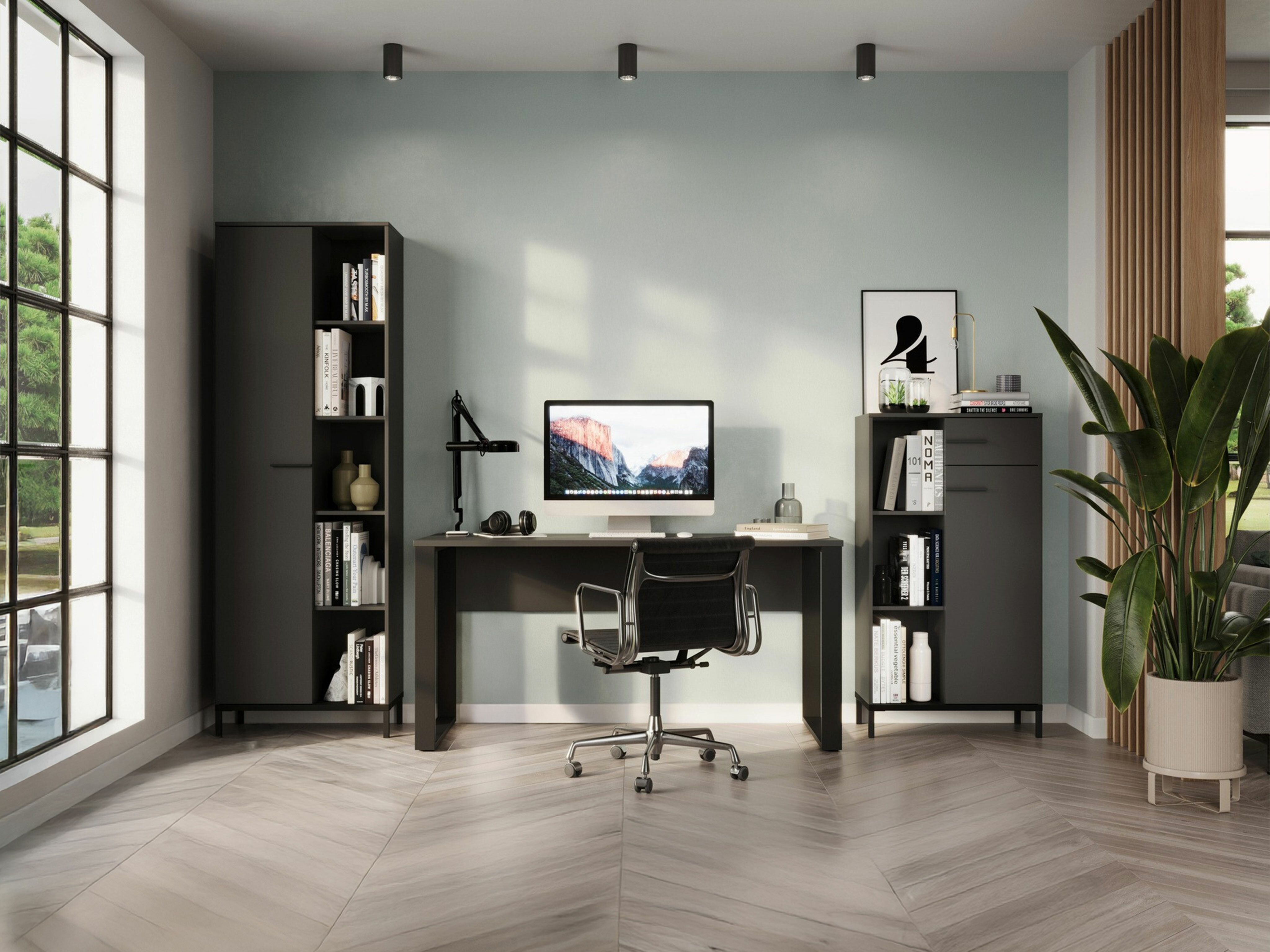 Otthoni iroda készlet Solaro 102 (Grafit)