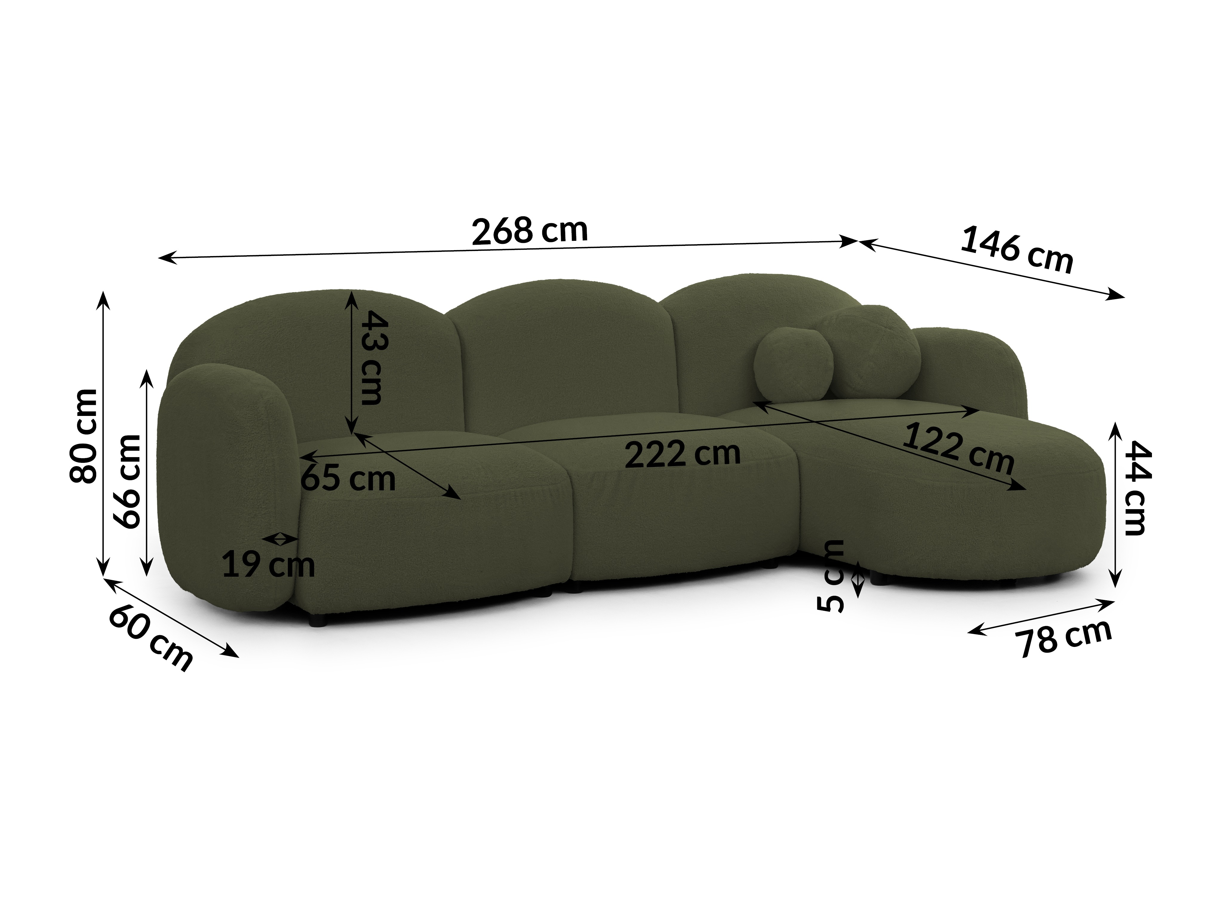 Sarokkanapé Rocklin 108 (Quelle 37)