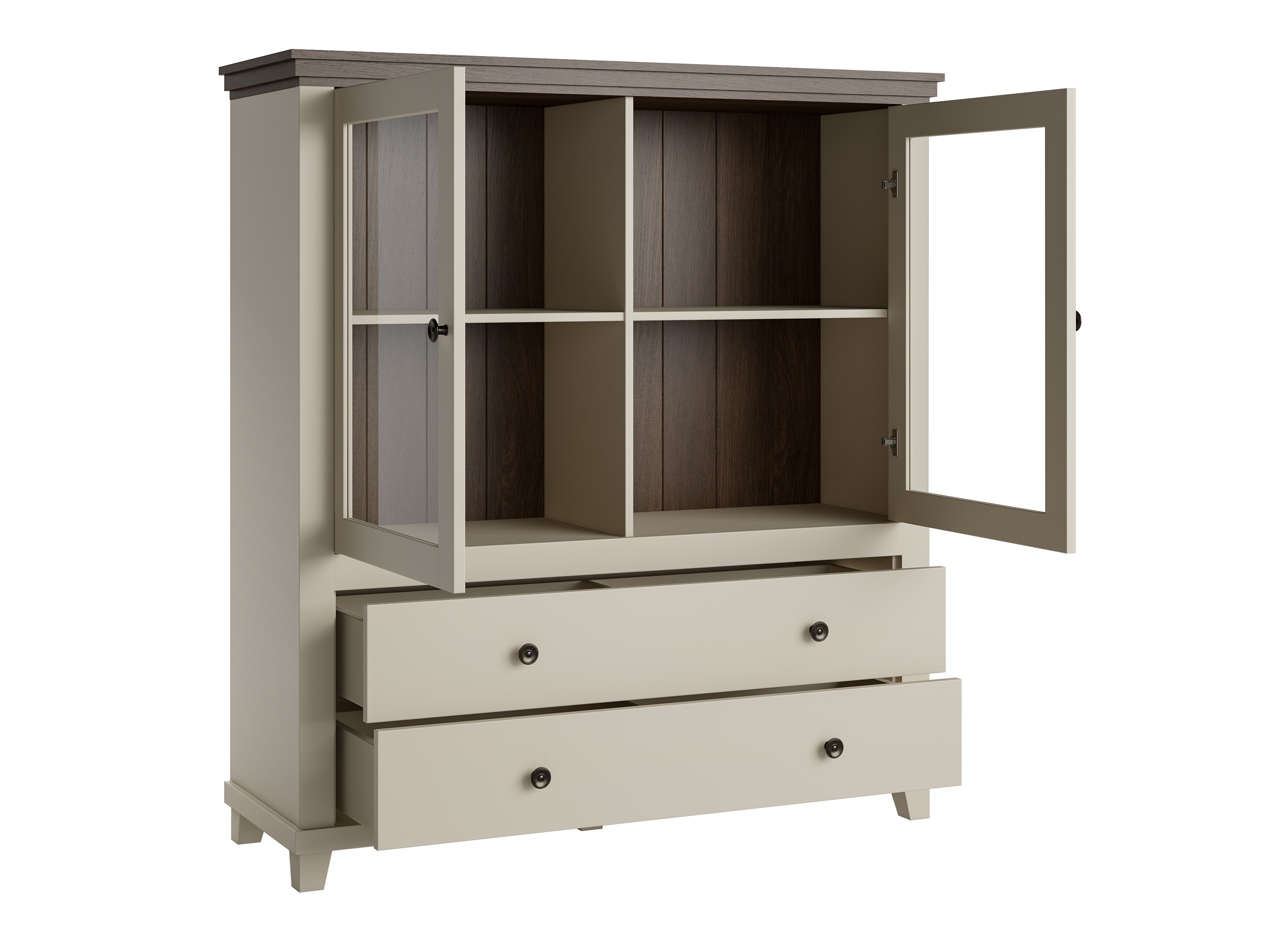 Komód Tolnue 105 (Világos bézs + Tölgy)