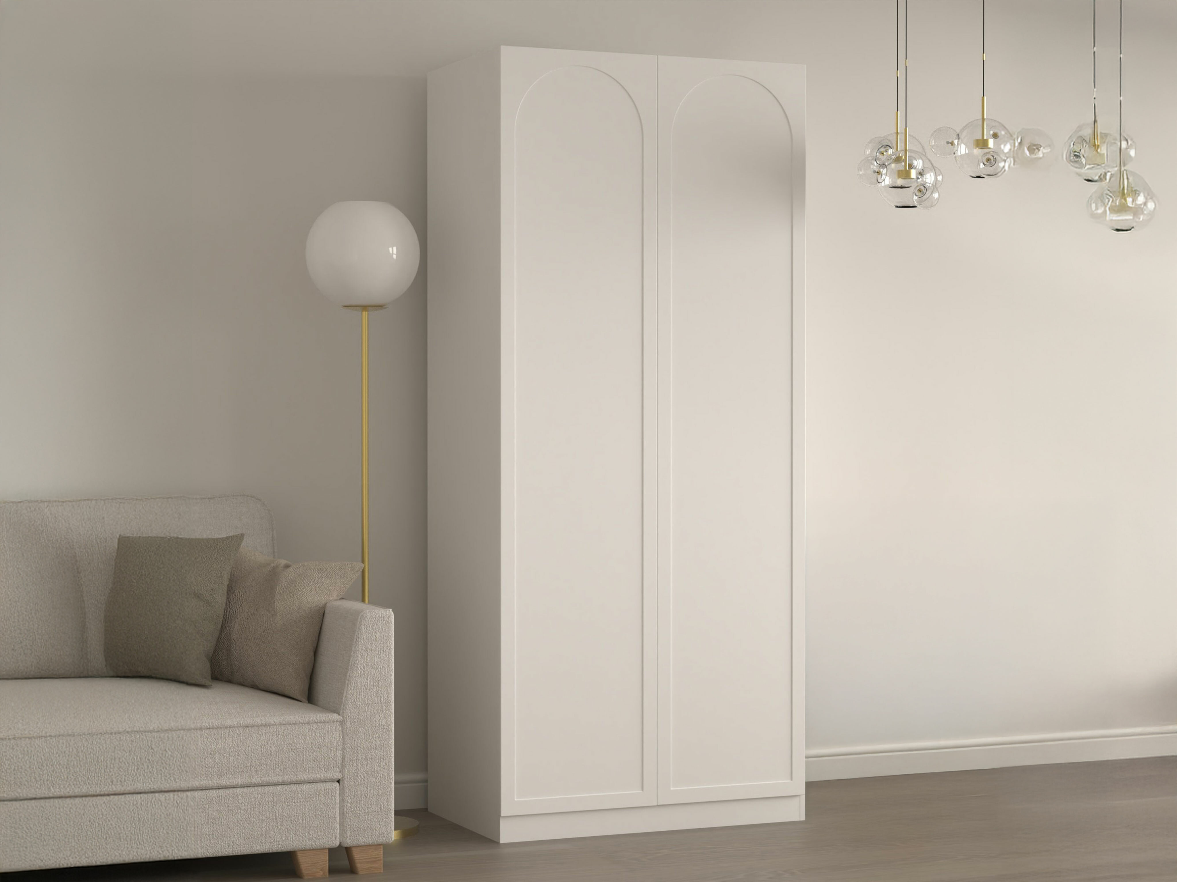 Gardróbszekrény Burleson 414