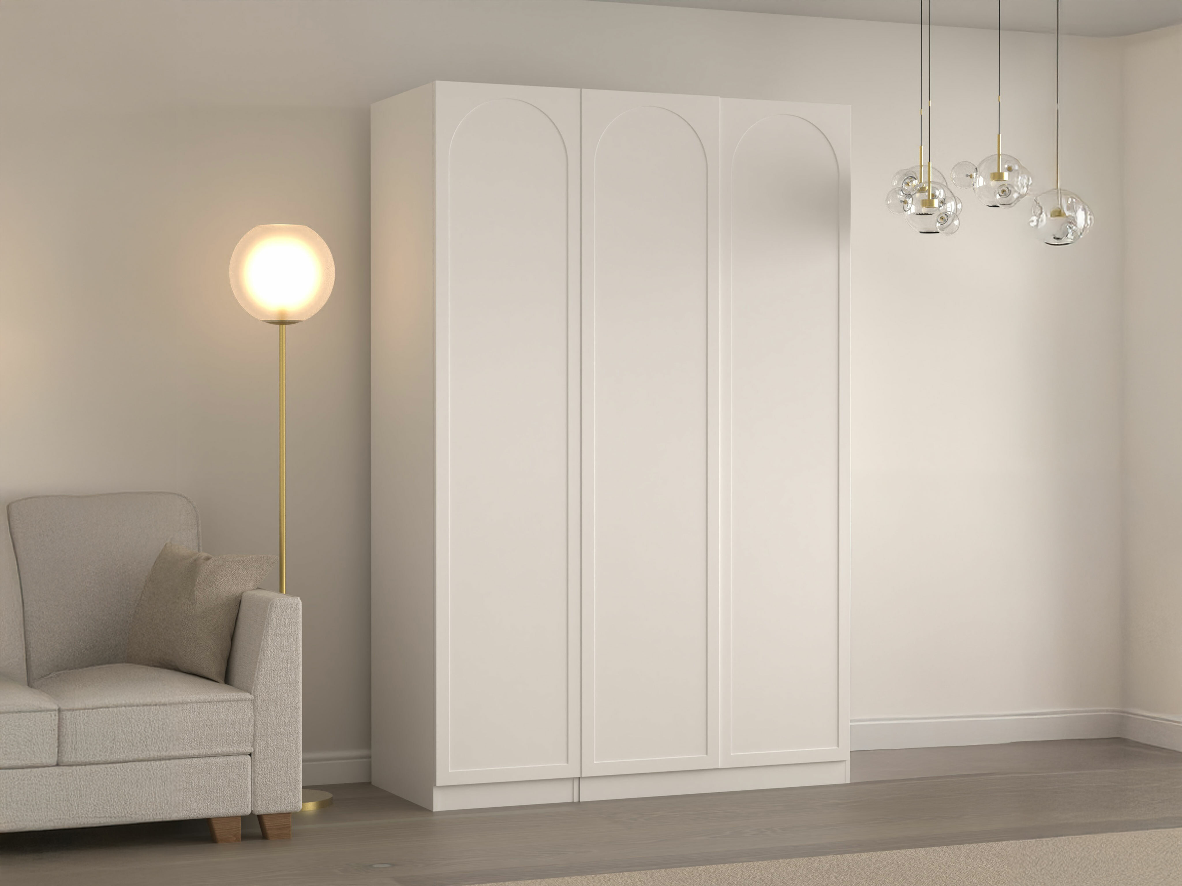 Gardróbszekrény Burleson 428