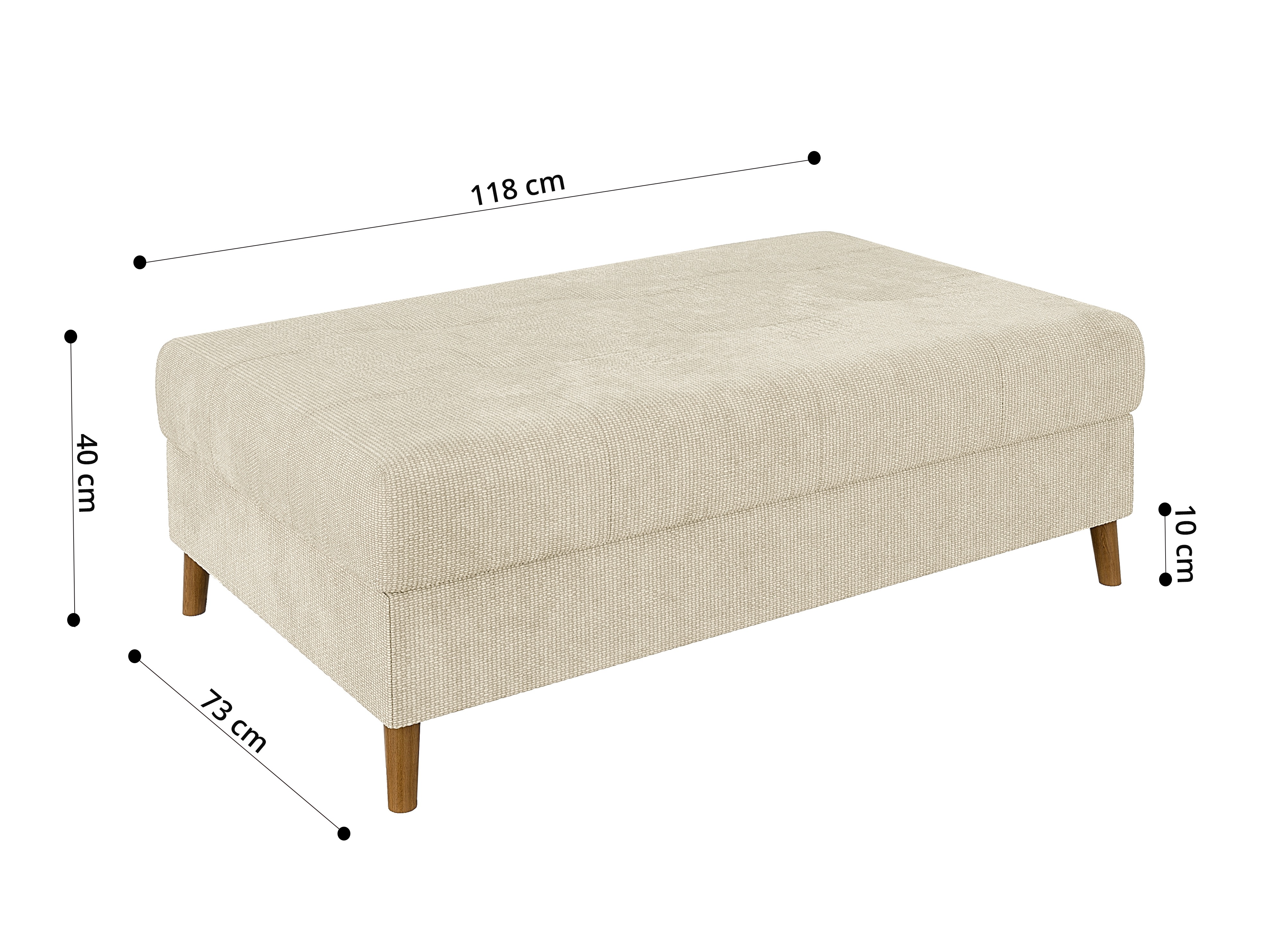 Kárpitozott pad Elbmori 102 (Flow 05)