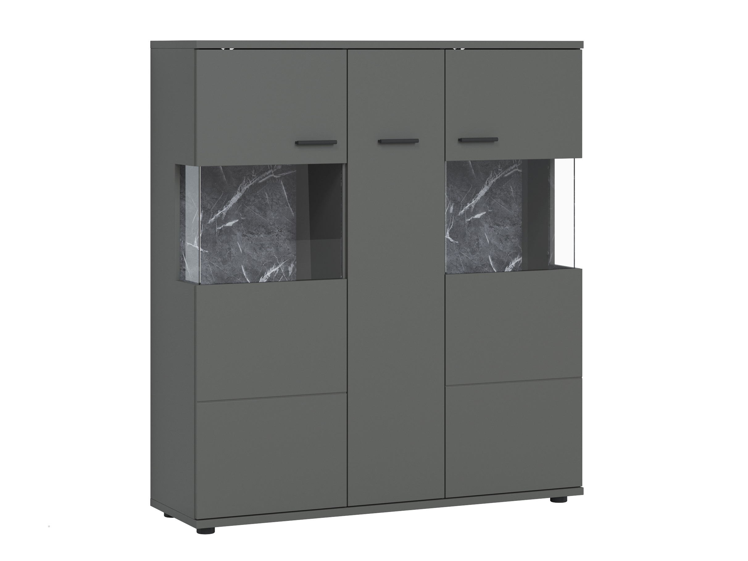 Könyvespolc Ontario 169 (Grafit)