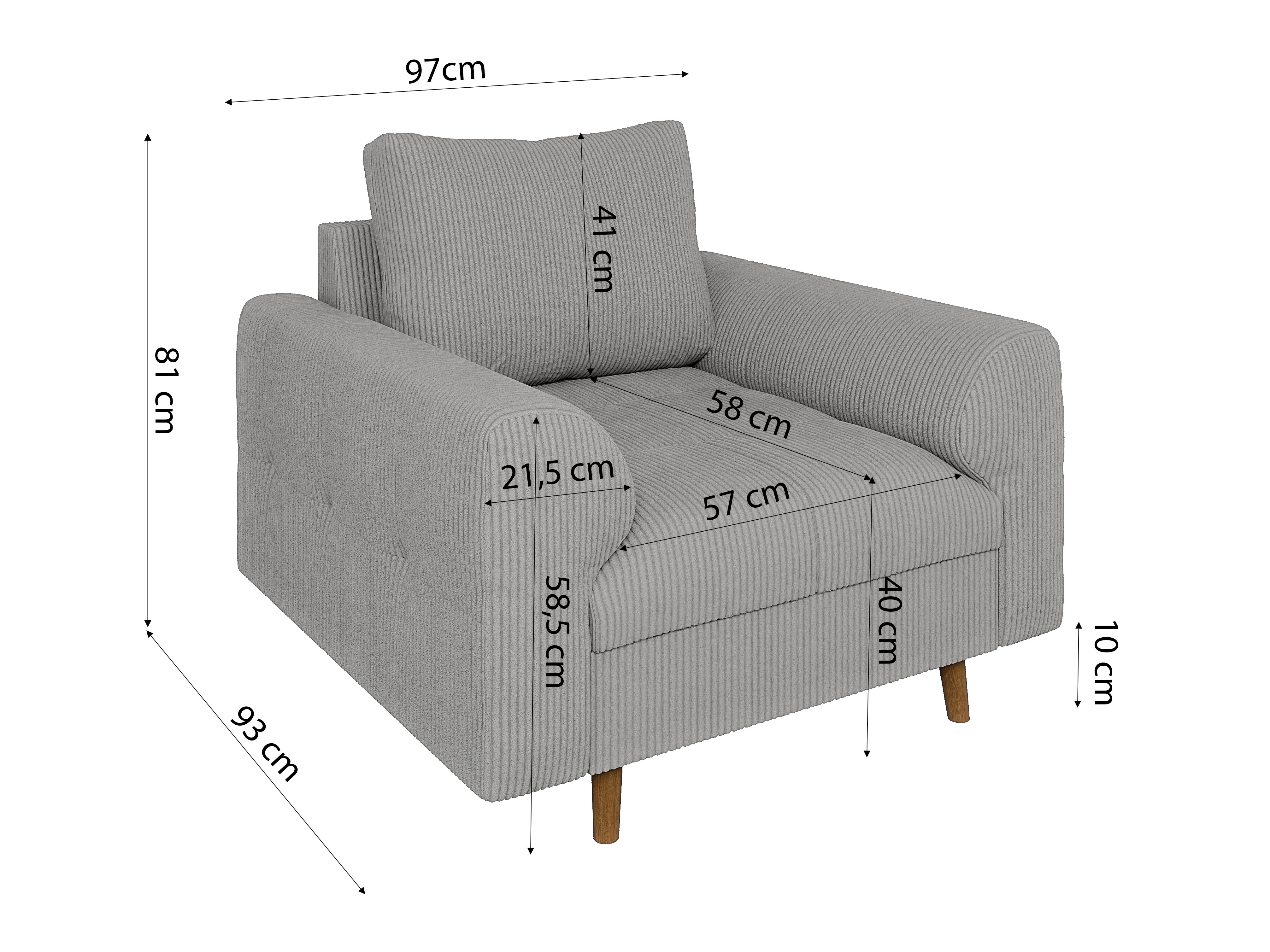 Fotel Elbmori 103 (Lincoln 86)
