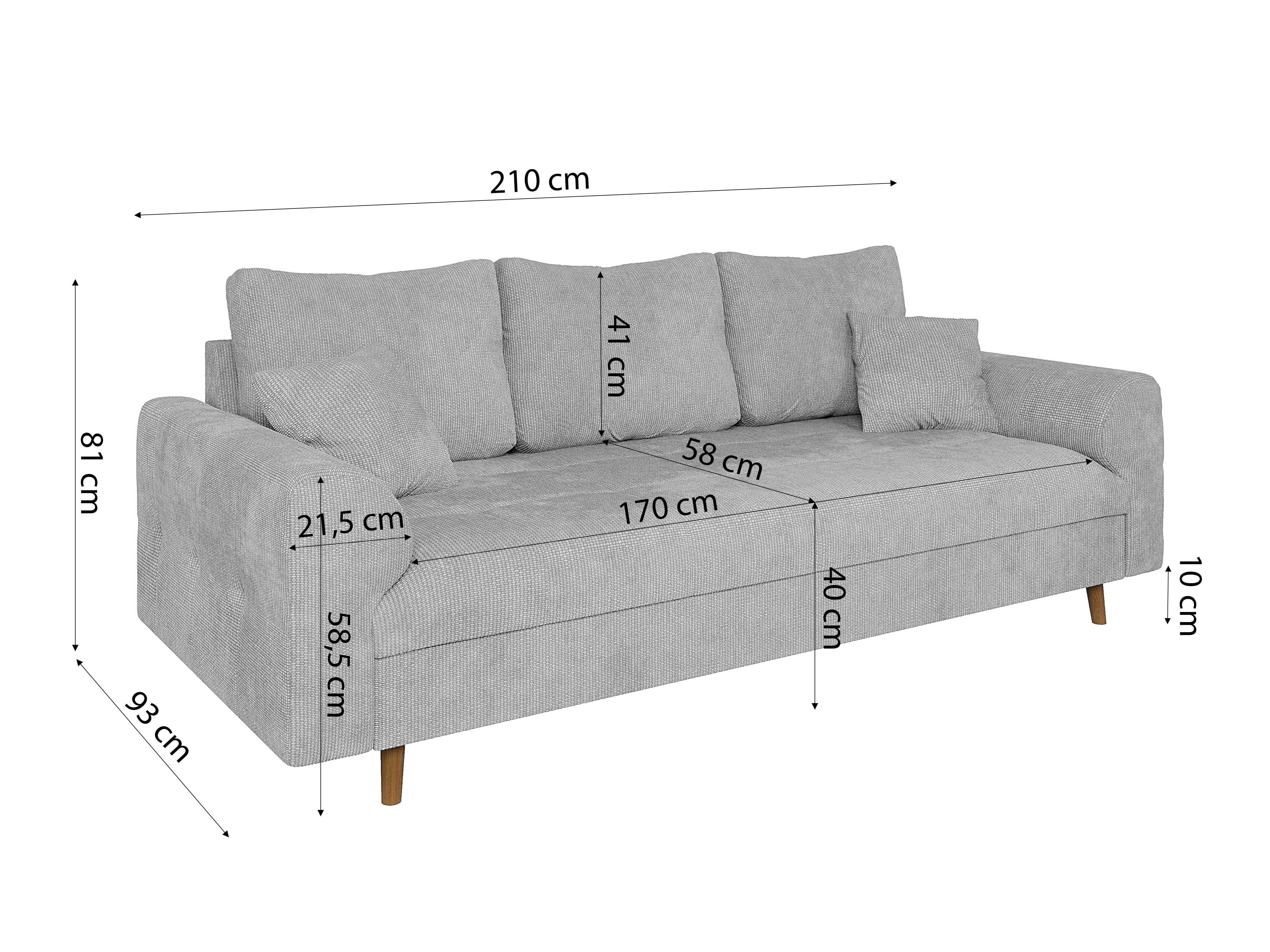 Kanapé Elbmori 105 (Flow 16)