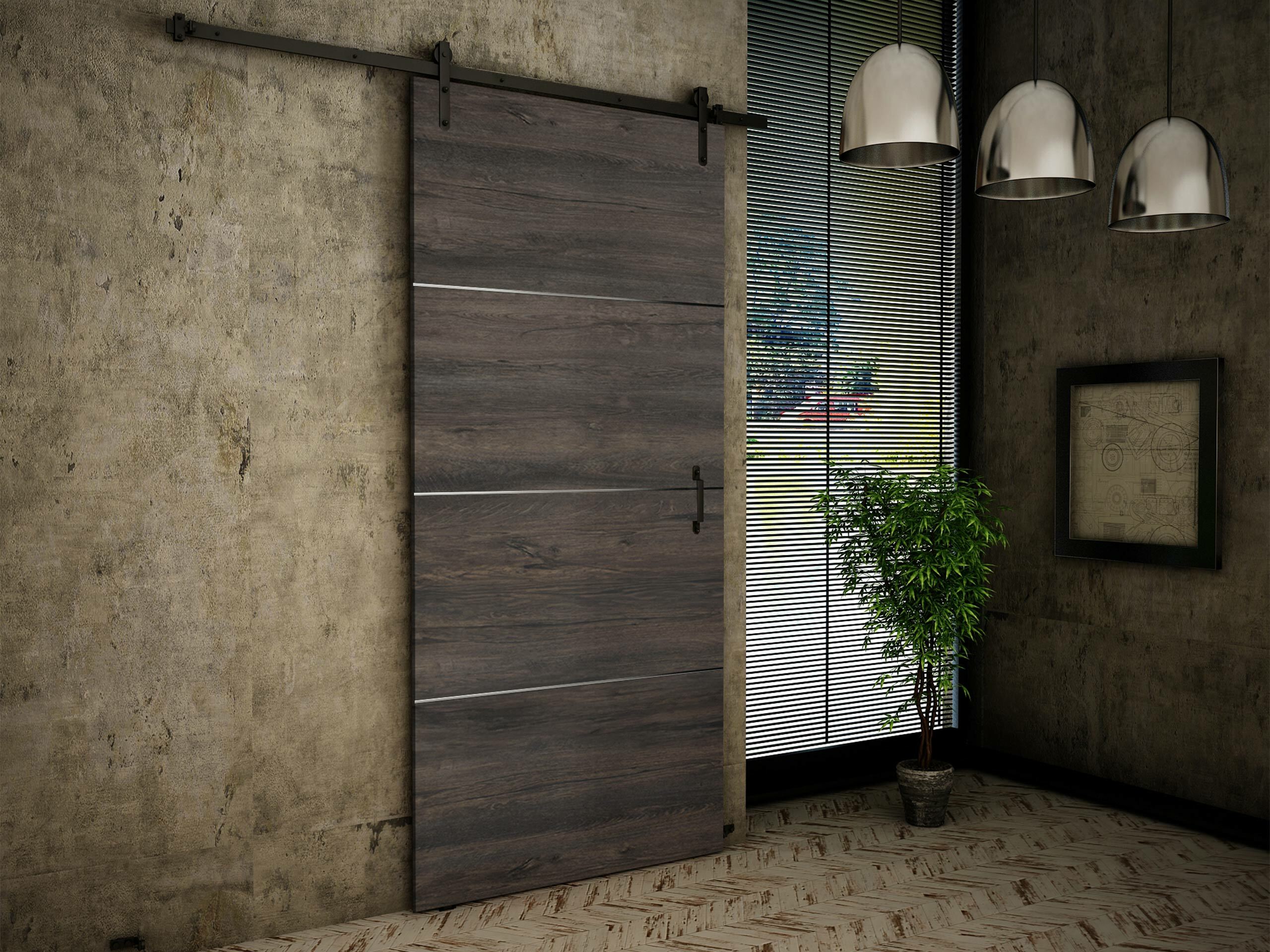 Tolóajtók Dover 155 (Sötét hamuszürke)