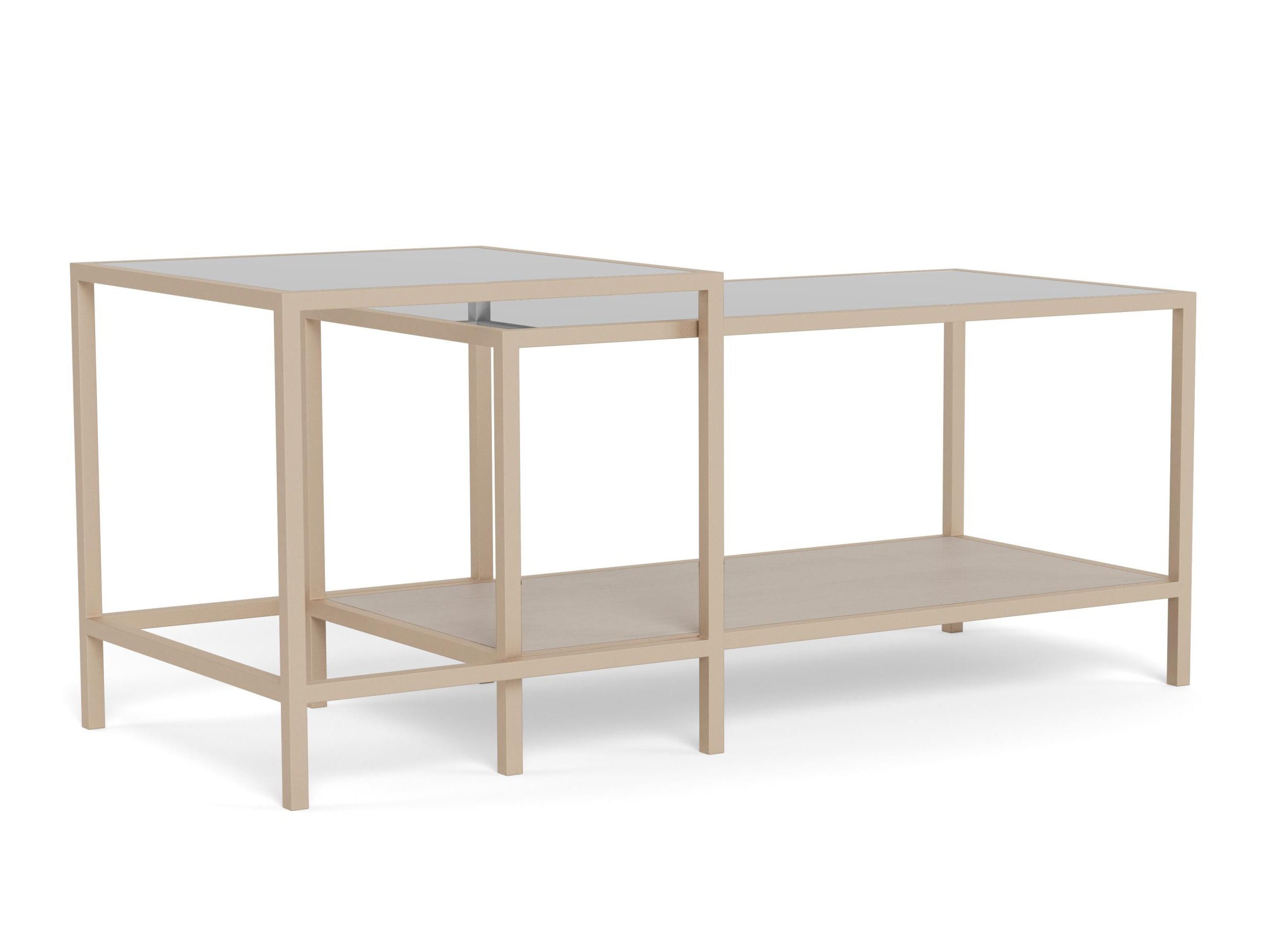 Dohányzóasztal szett Norsica Sevferi 189 (Szürke)