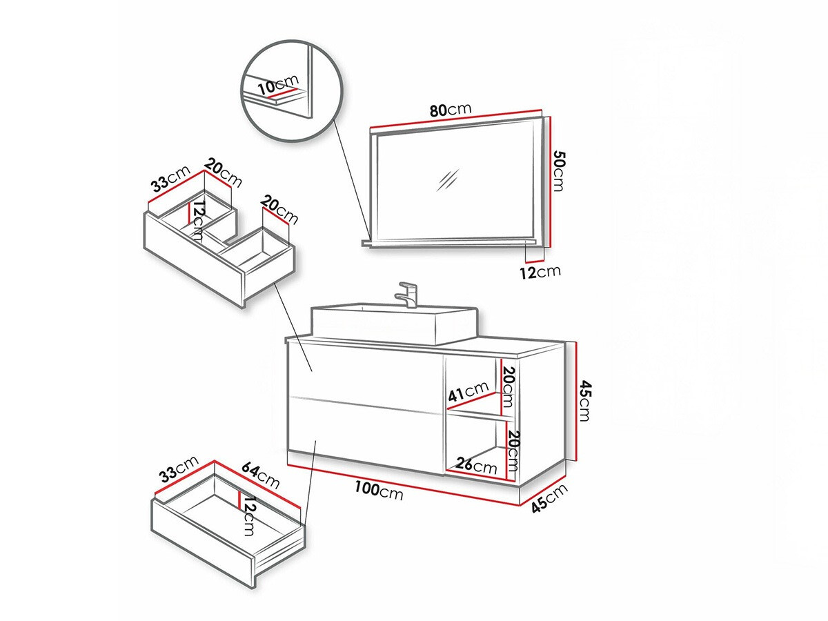 Fürdőszoba garnitúra SH10485