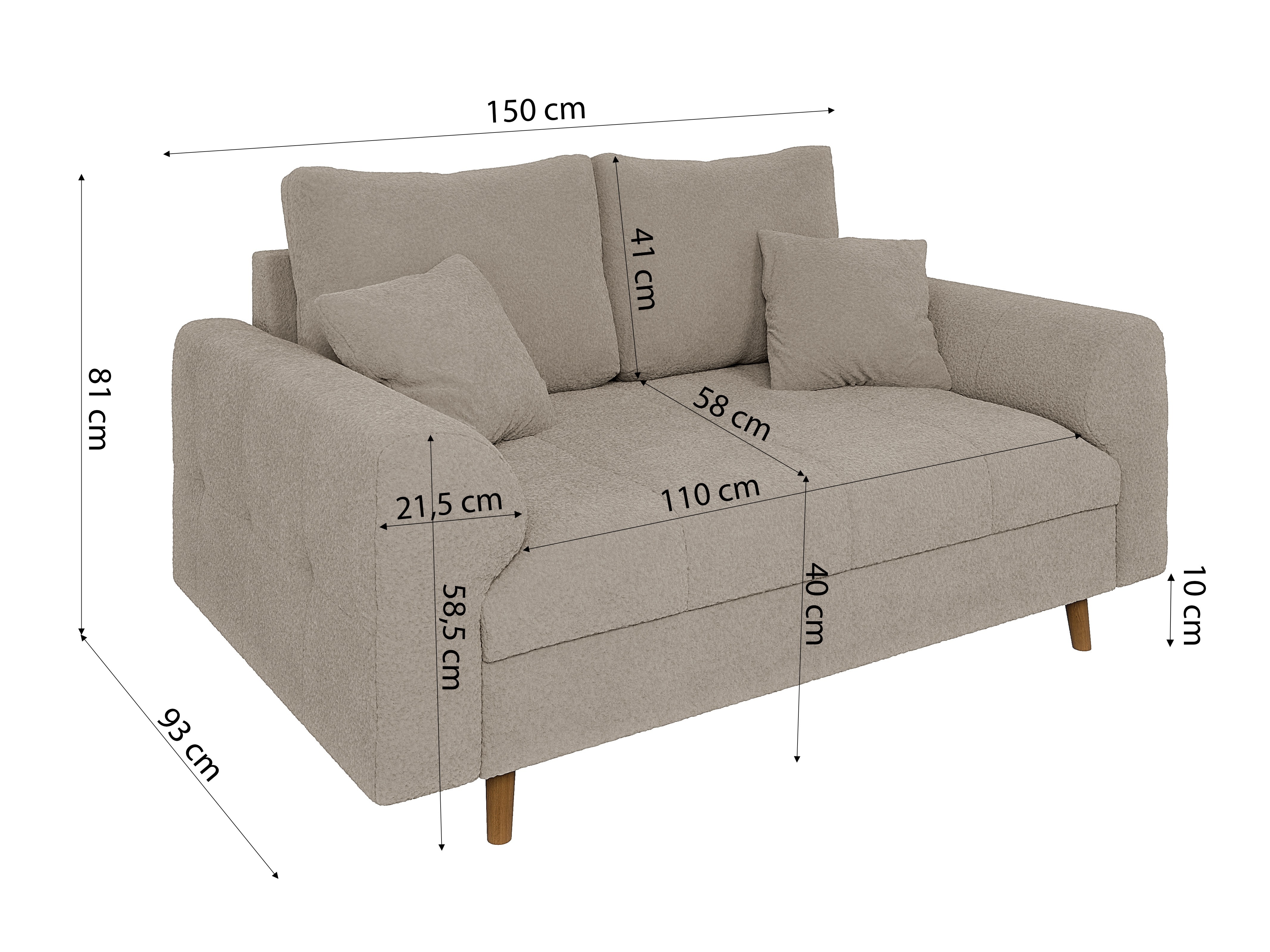 Kárpitozott bútorok Elbmori 106 (Coral 65)