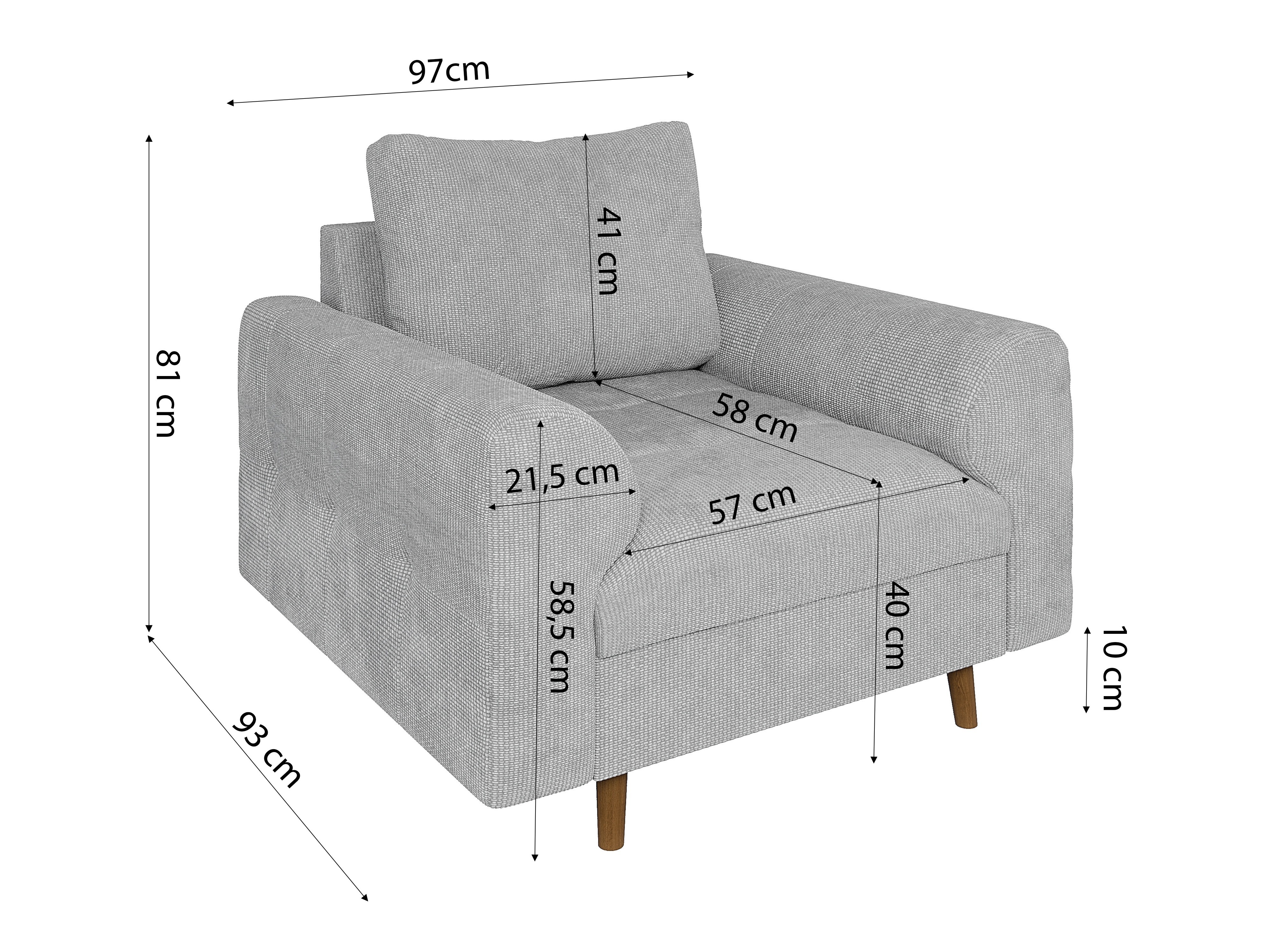 Kárpitozott bútorok Elbmori 106 (Flow 16)