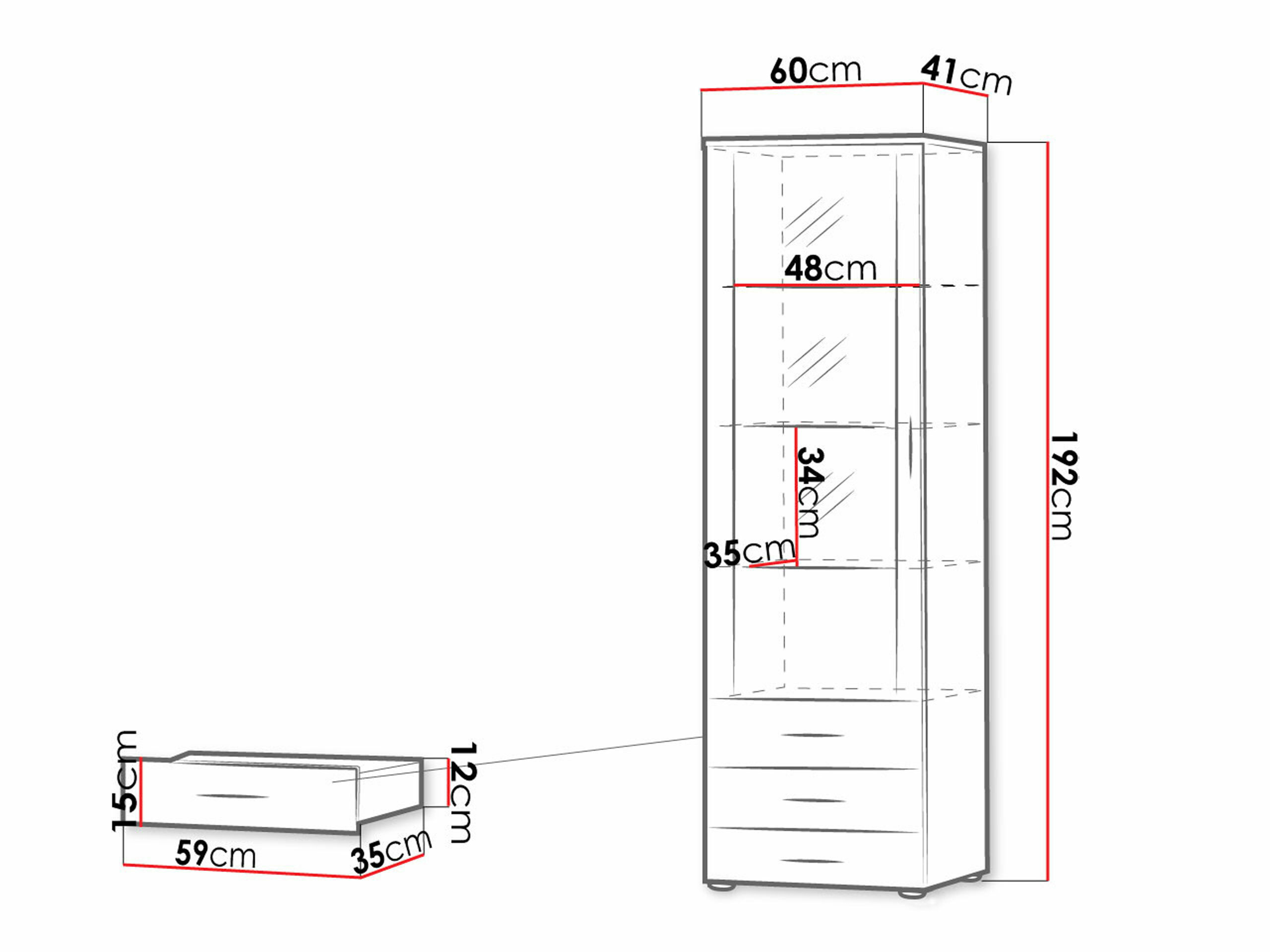 Könyvespolc SH10469