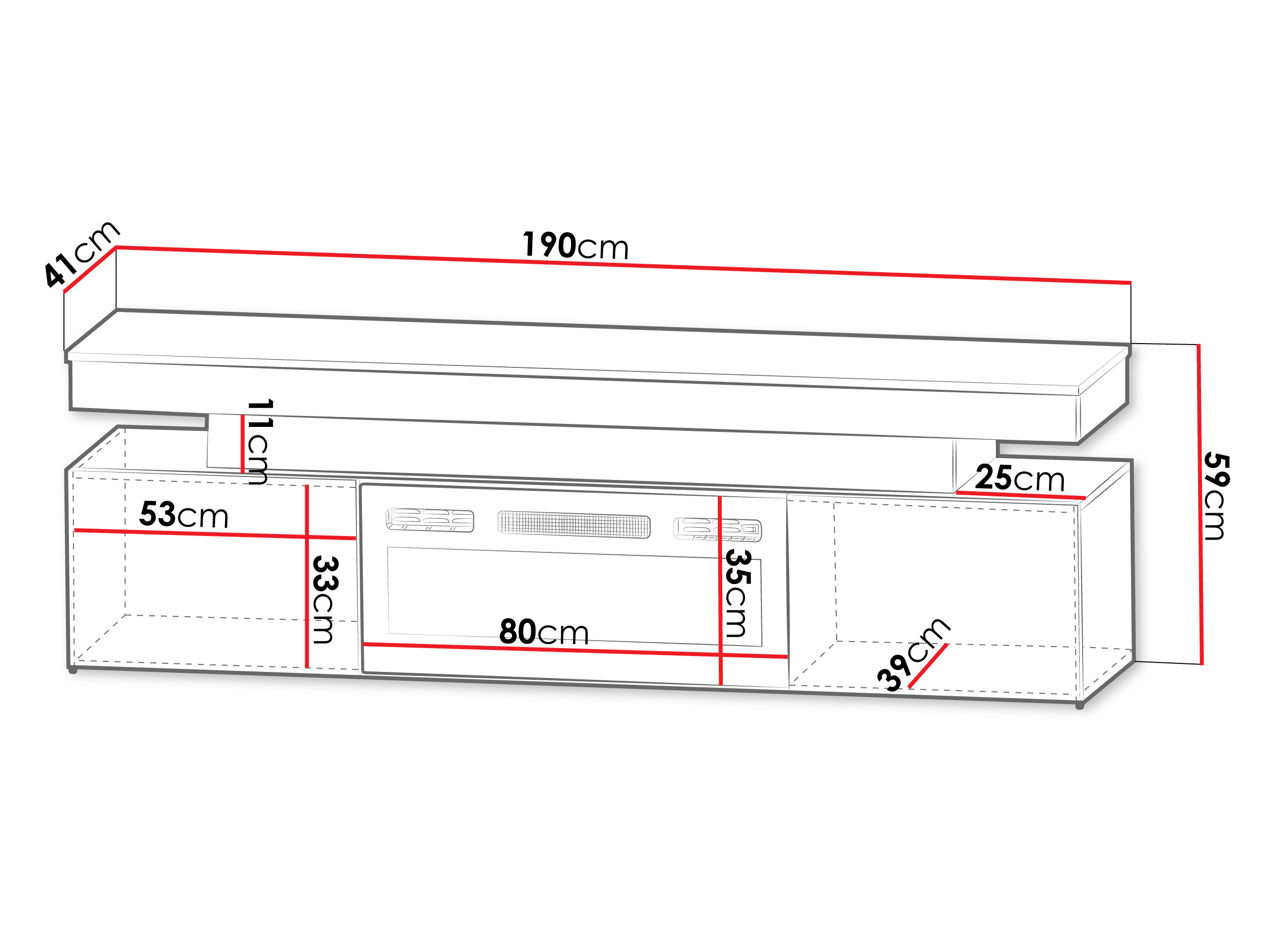 TV-állvány SH10494