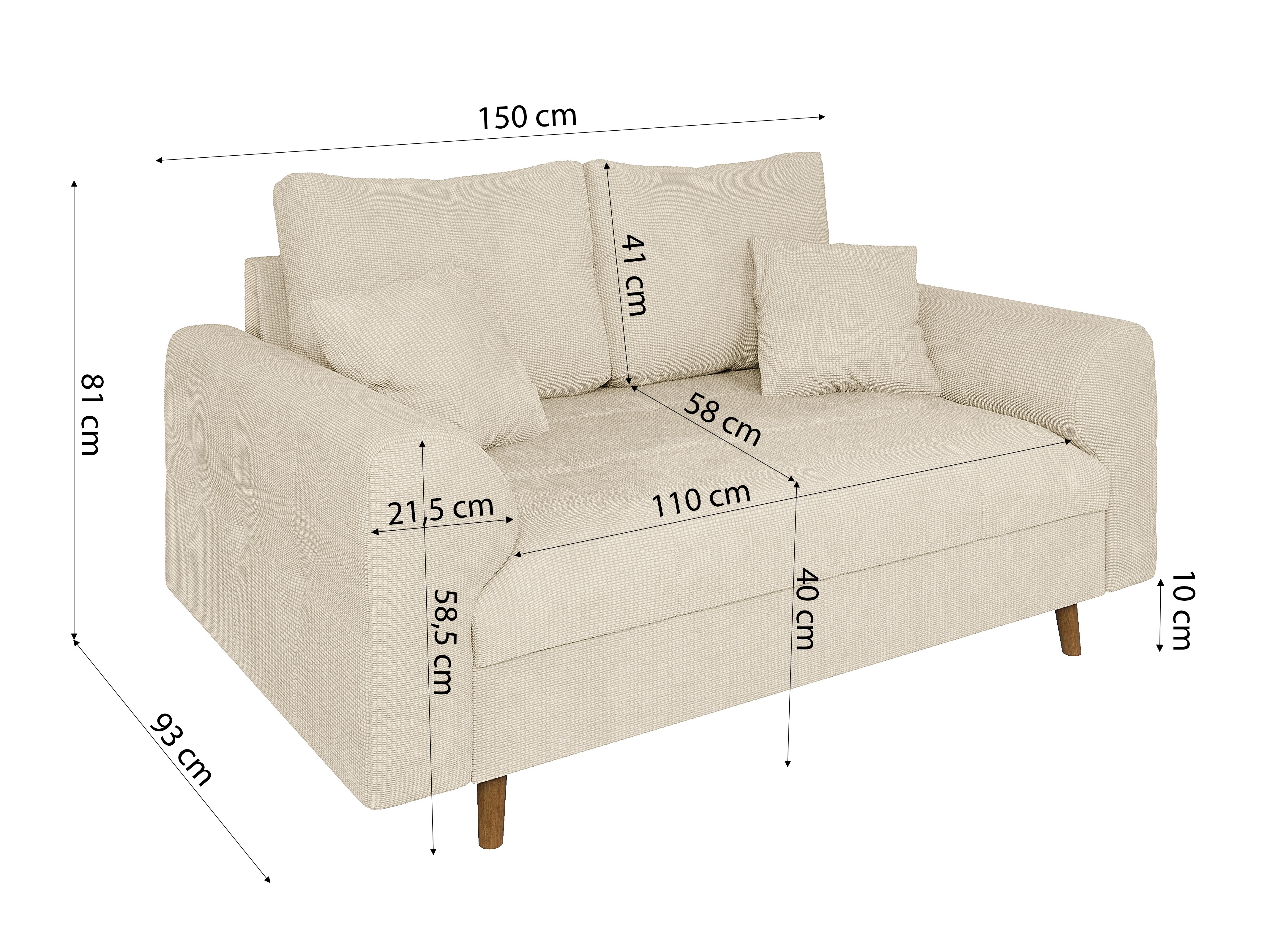 Kárpitozott bútorok Elbmori 107 (Flow 05)