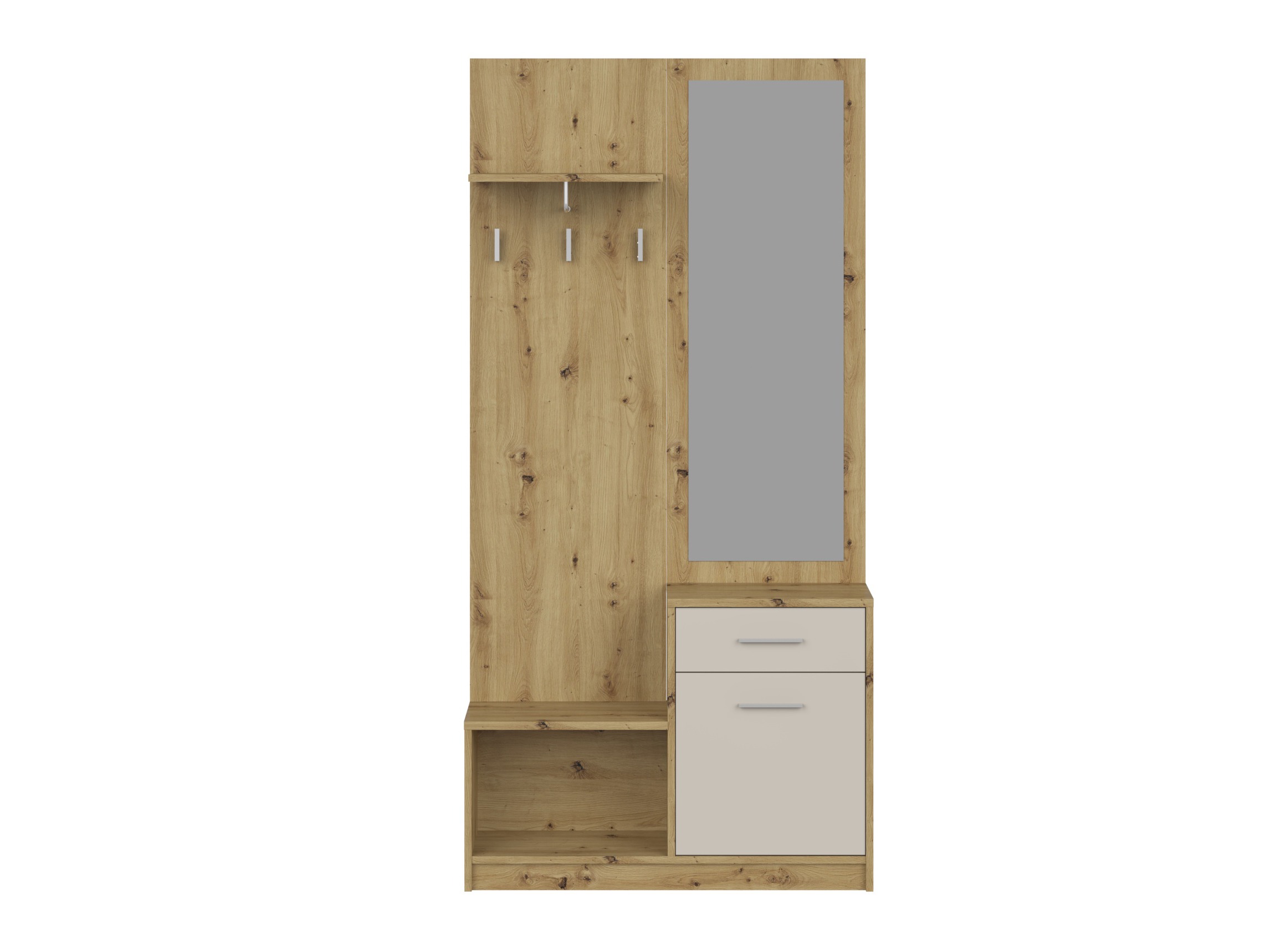 Előszoba garnitúra Houston 2084 (Artisan tölgy + Kasmír)
