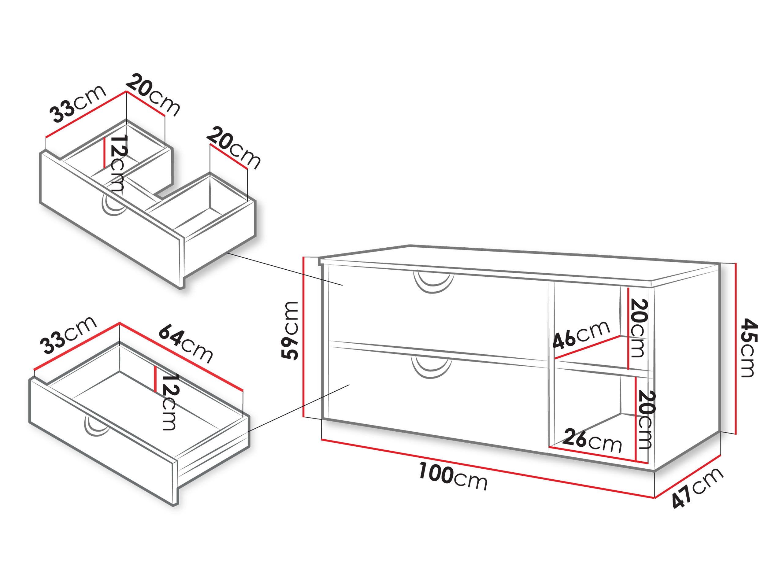Fali szekrény mosdónak Providence 193 (Dió)