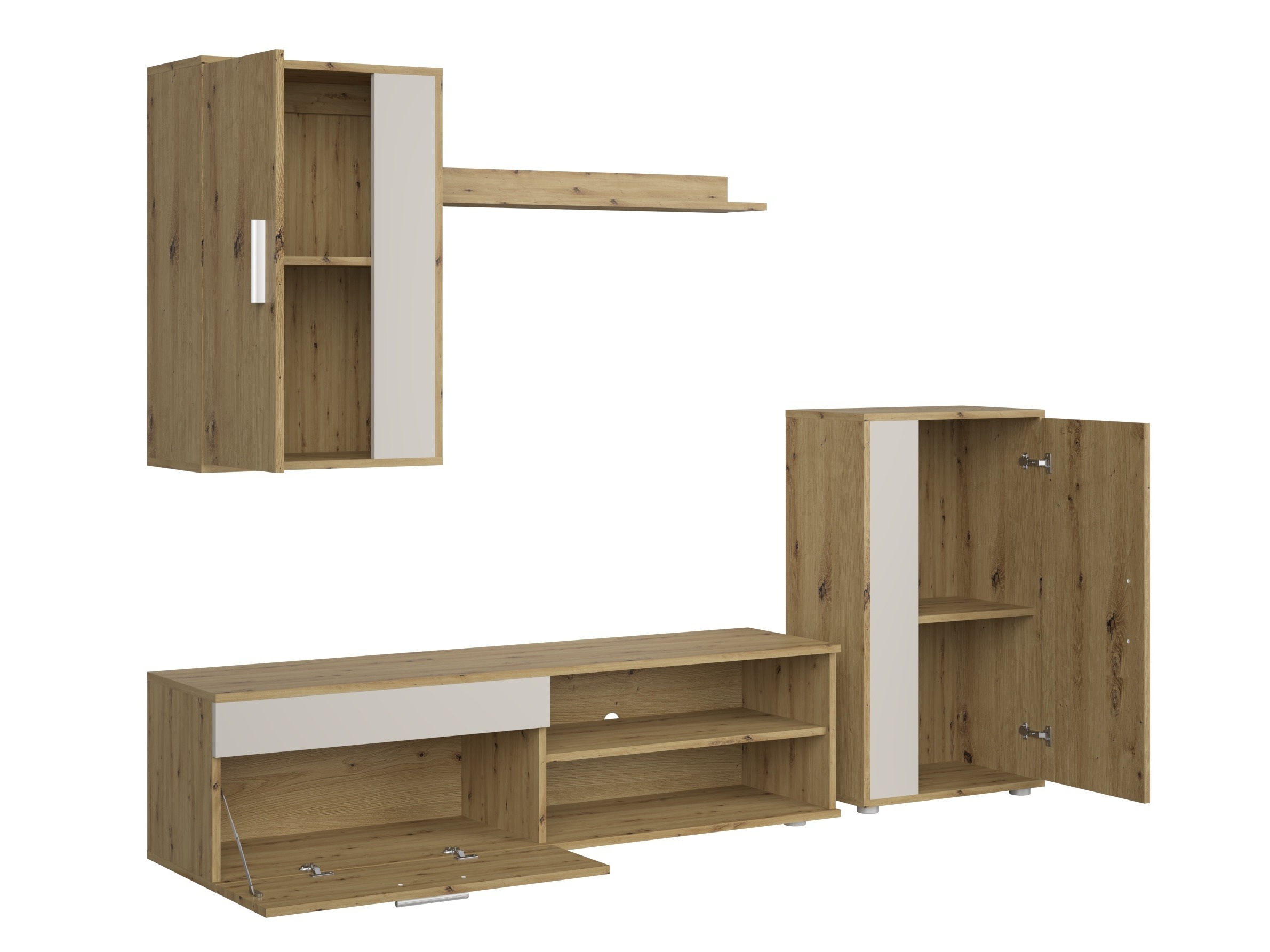 Nappali szett Houston 2087 (Artisan tölgy + Kasmír)