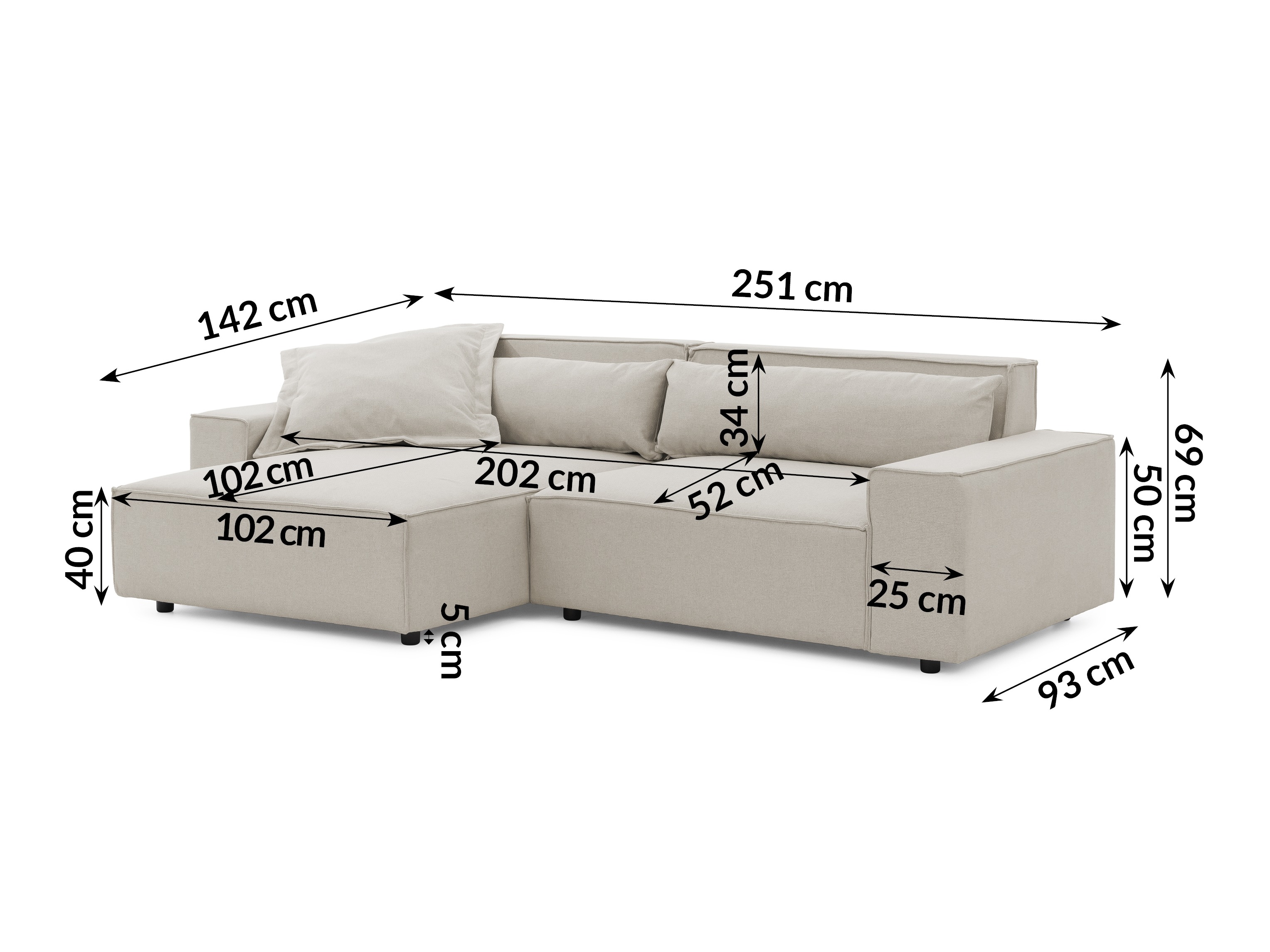 Sarokkanapé Rocklin 113 (Barrel 03)