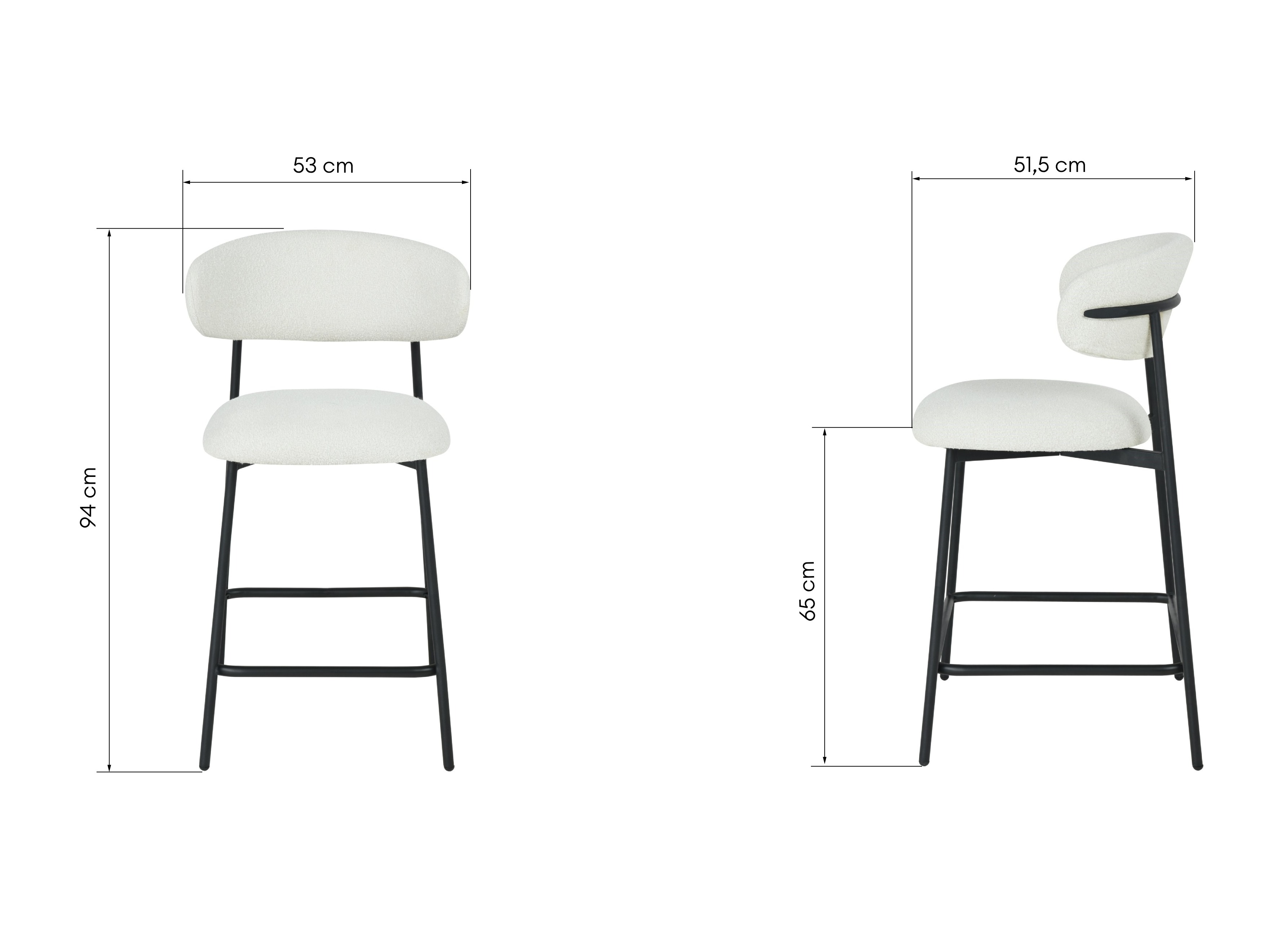 Alacsony bárszék Burleson 484