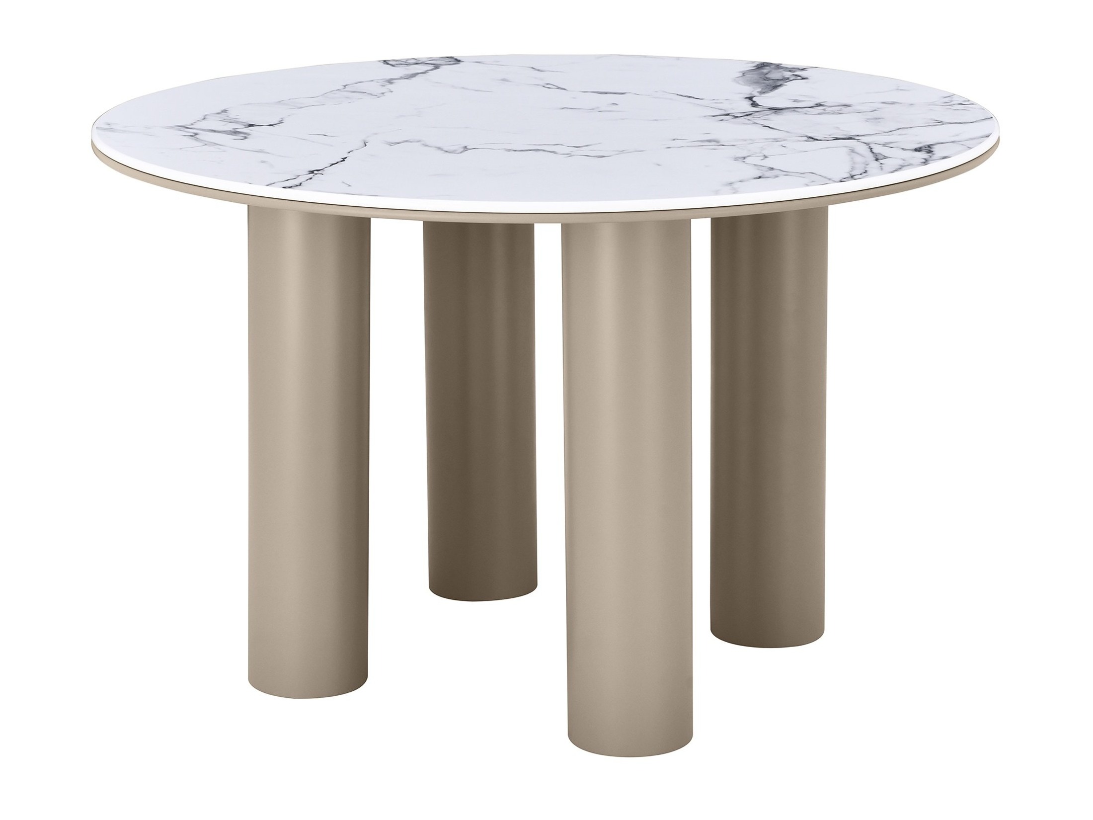 Asztal Burleson 593 (Bézs + Fehér márvány)