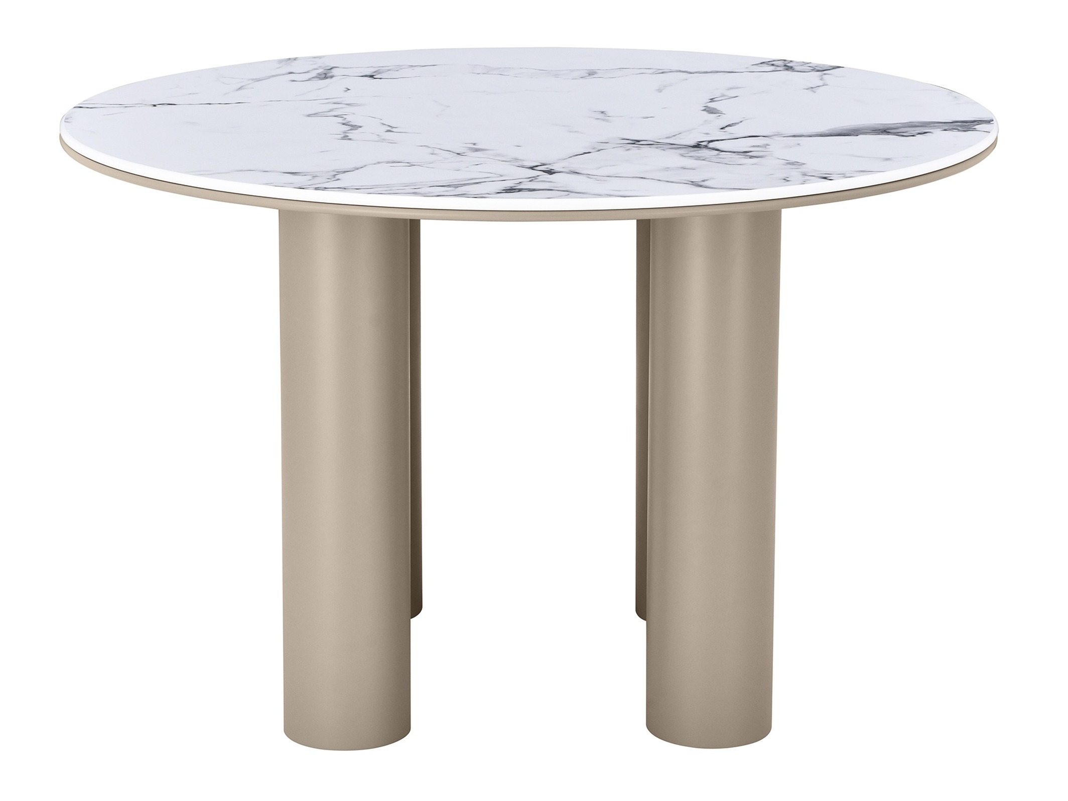 Asztal Burleson 593 (Bézs + Fehér márvány)