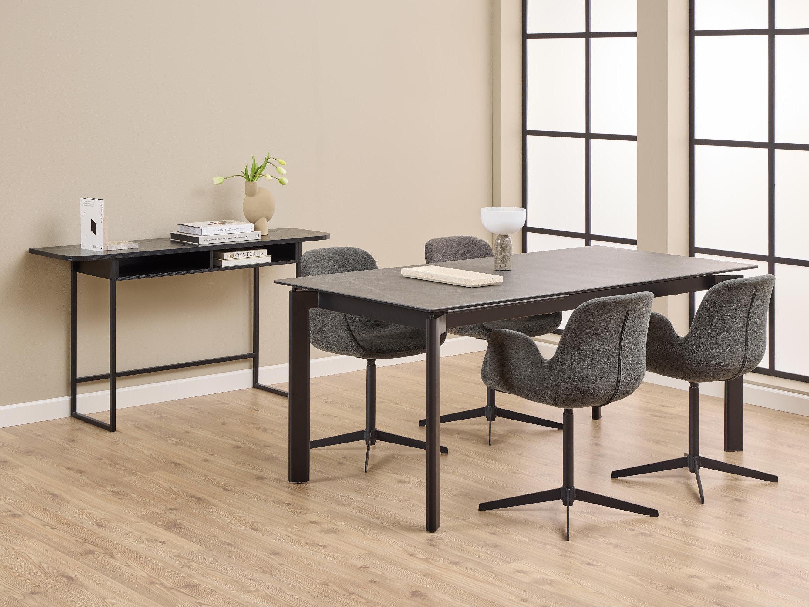 Konzolasztal Norsica 1005 (Fekete)