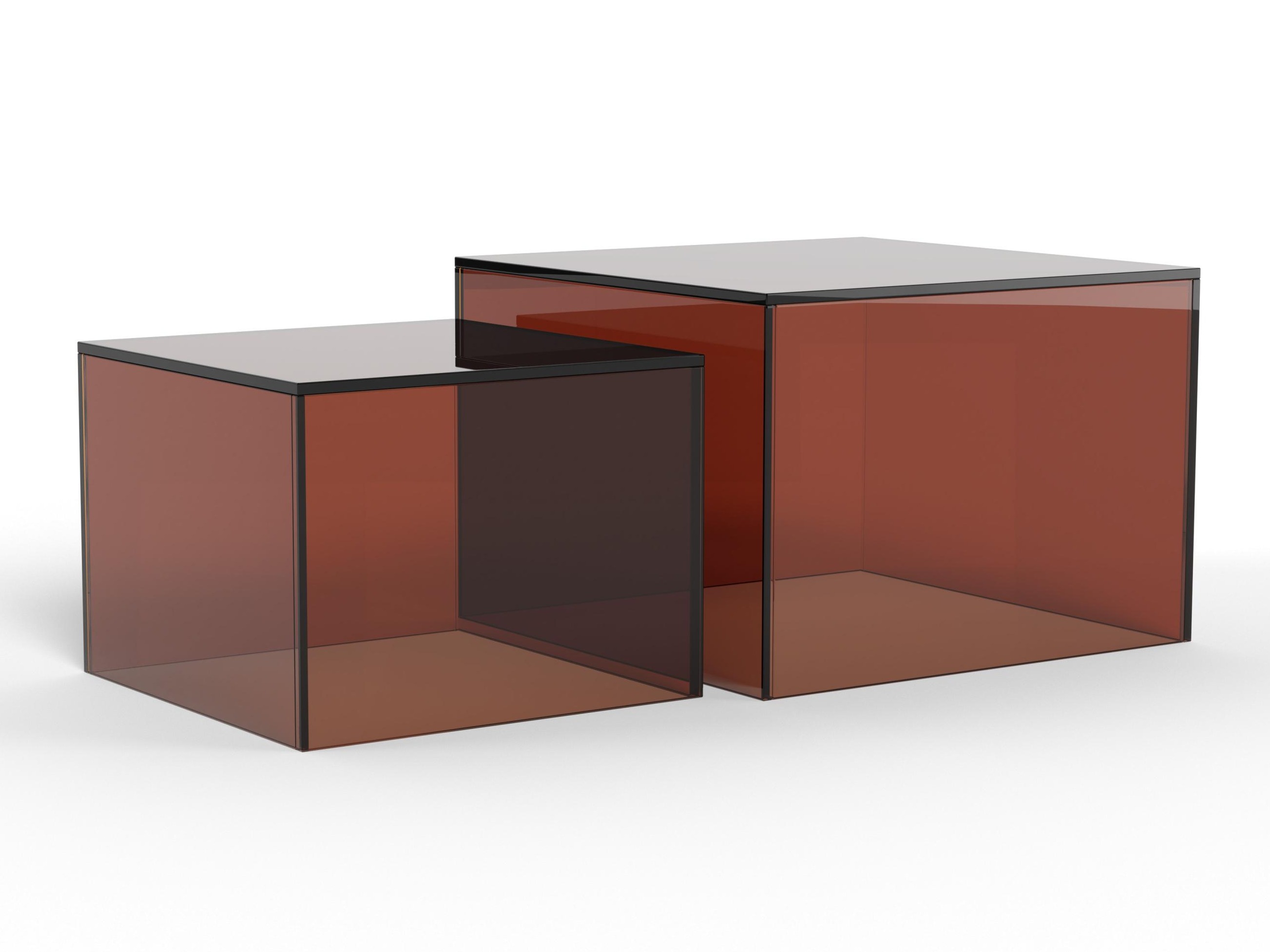 Dohányzóasztal szett Norsica 1007 (Barna)