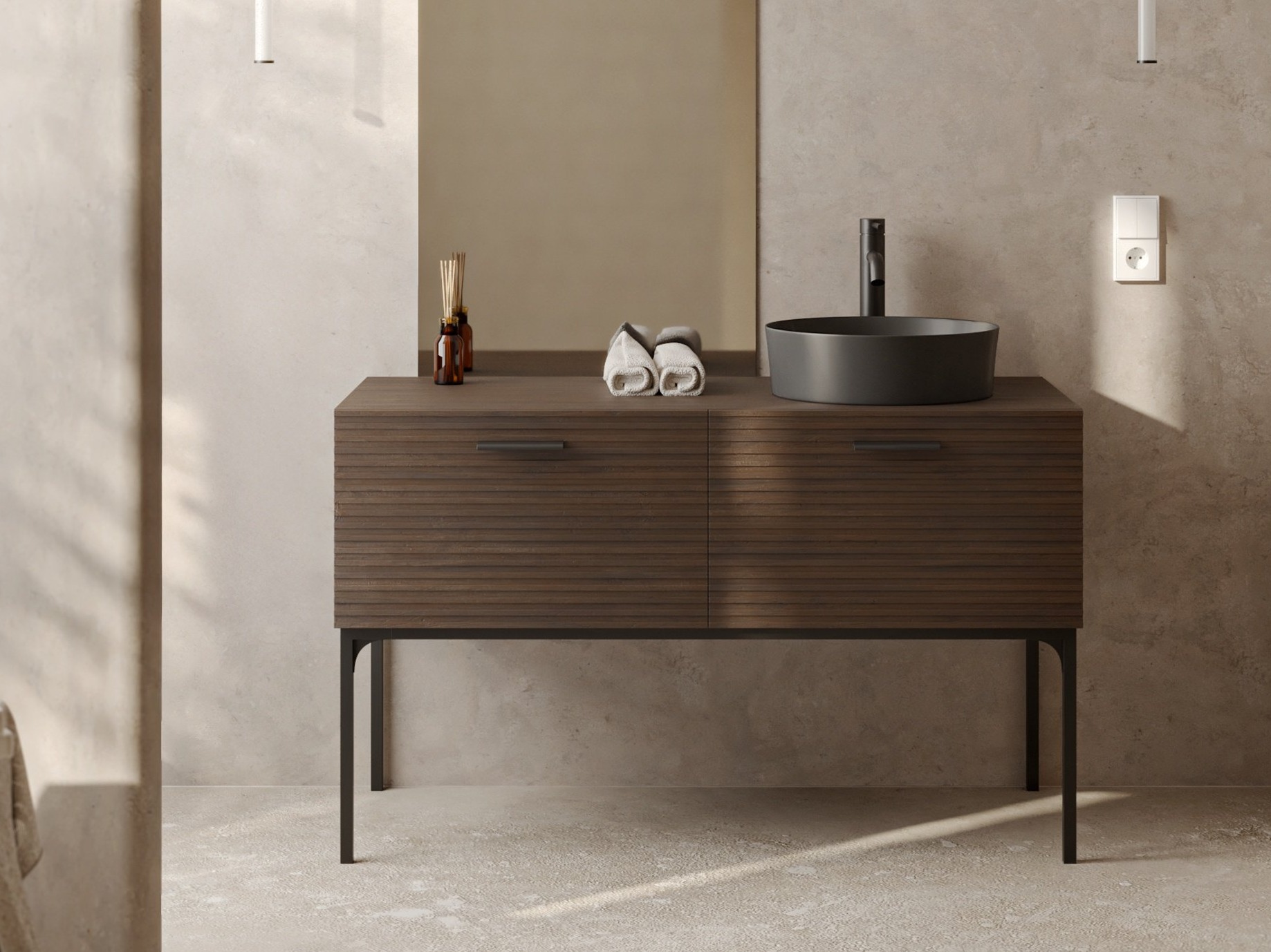 Mosdó alatti szekrény Burleson 508