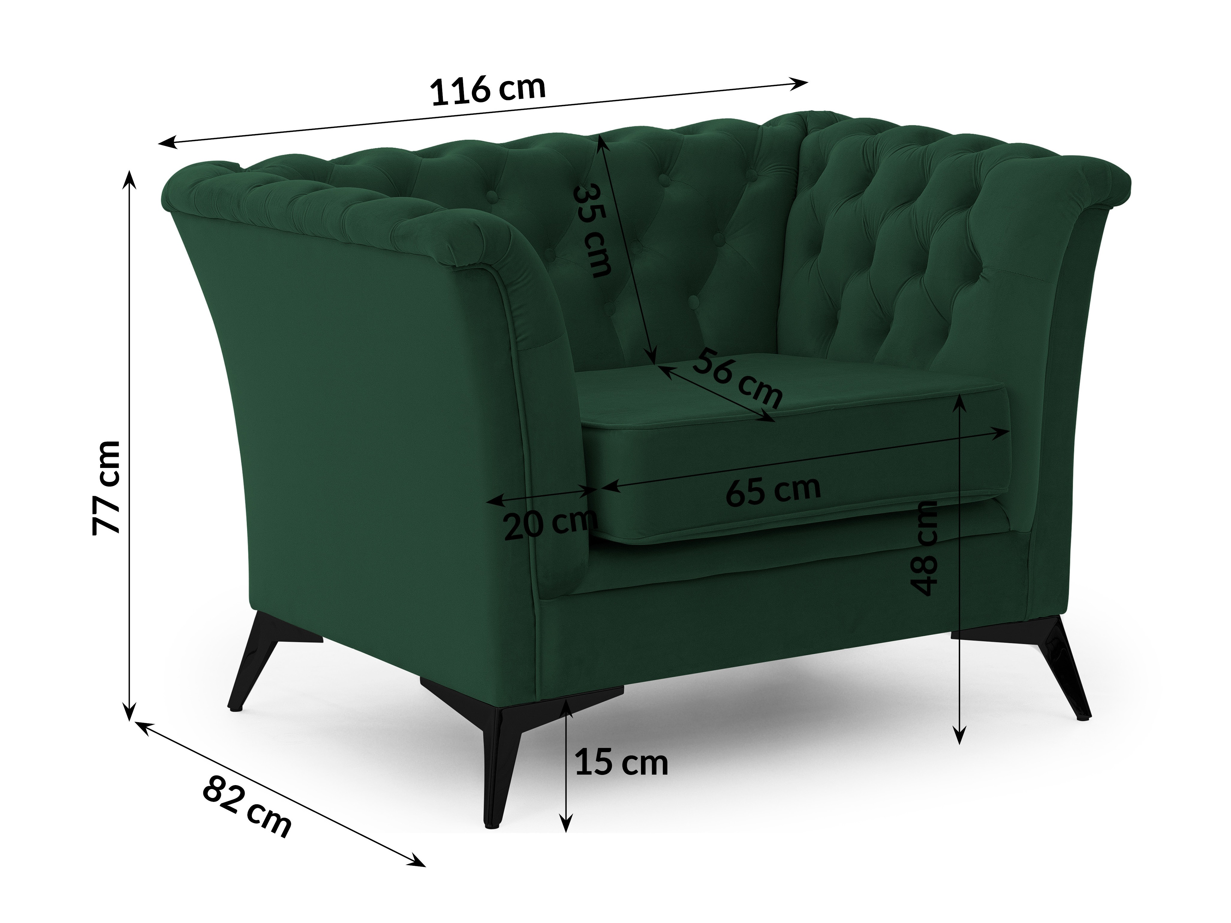 Fotel Rocklin 118 (Riviera 38)