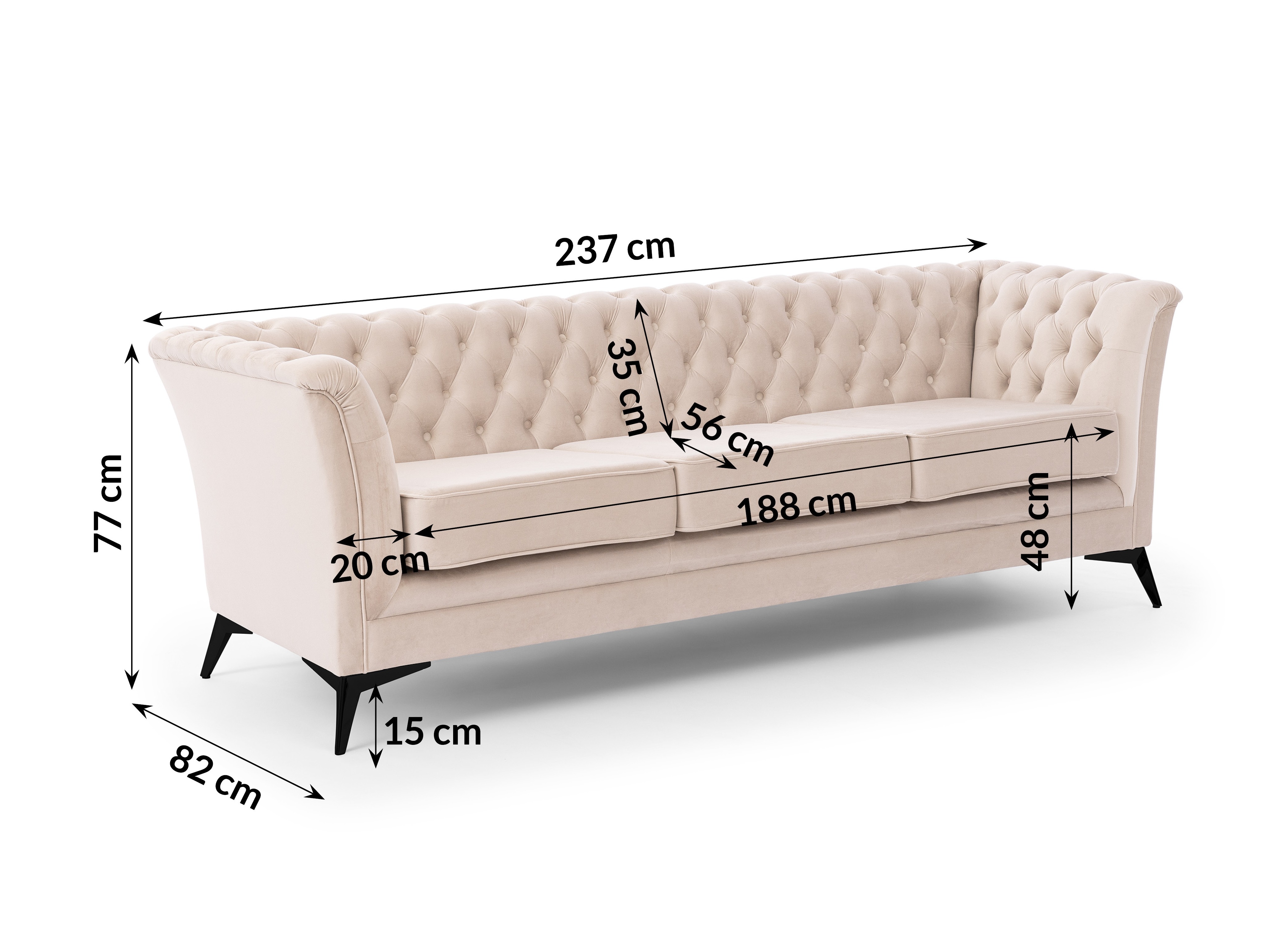 Kanapé Rocklin 120 (Riviera 21)