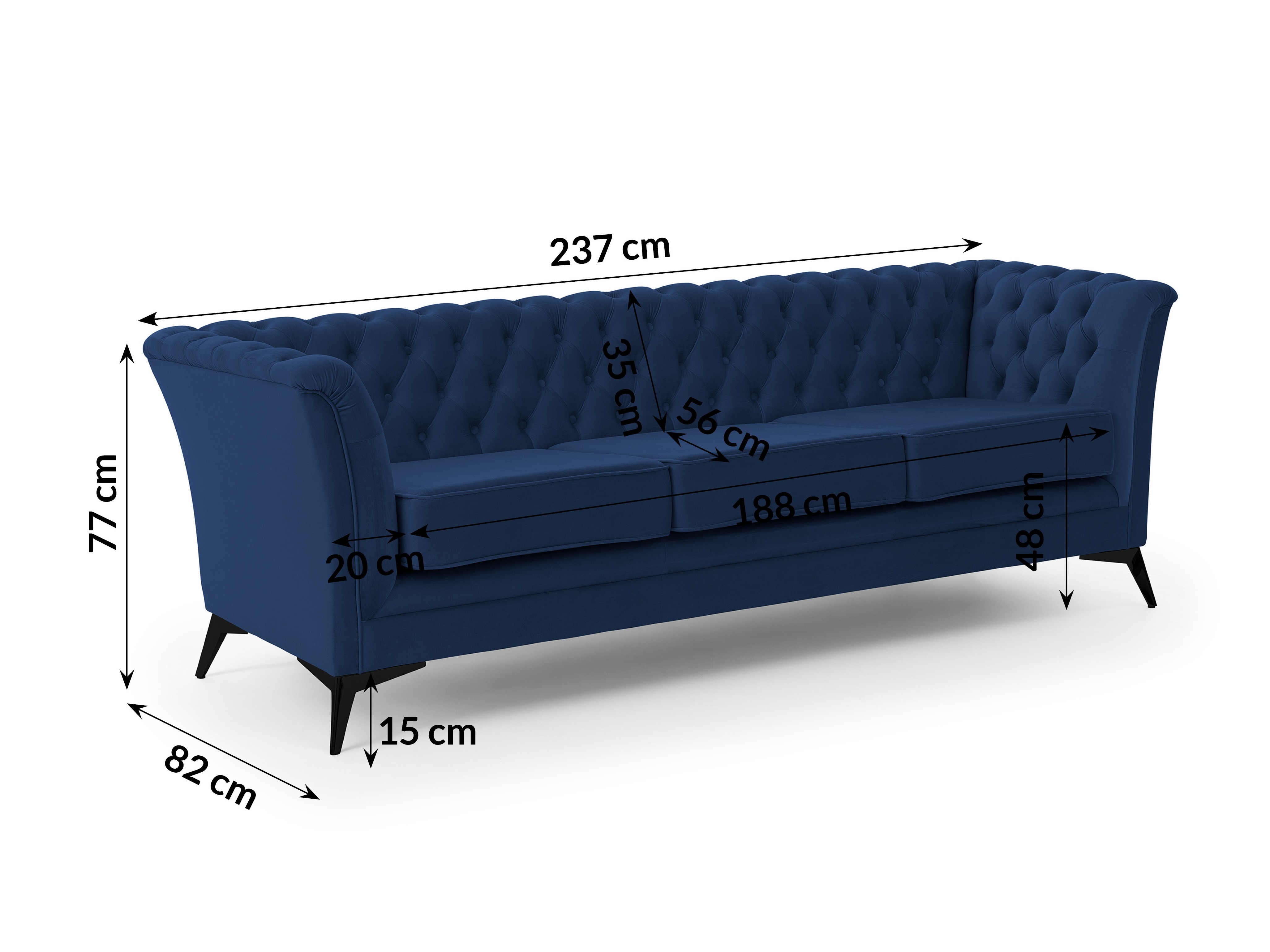 Kanapé Rocklin 120 (Riviera 81)