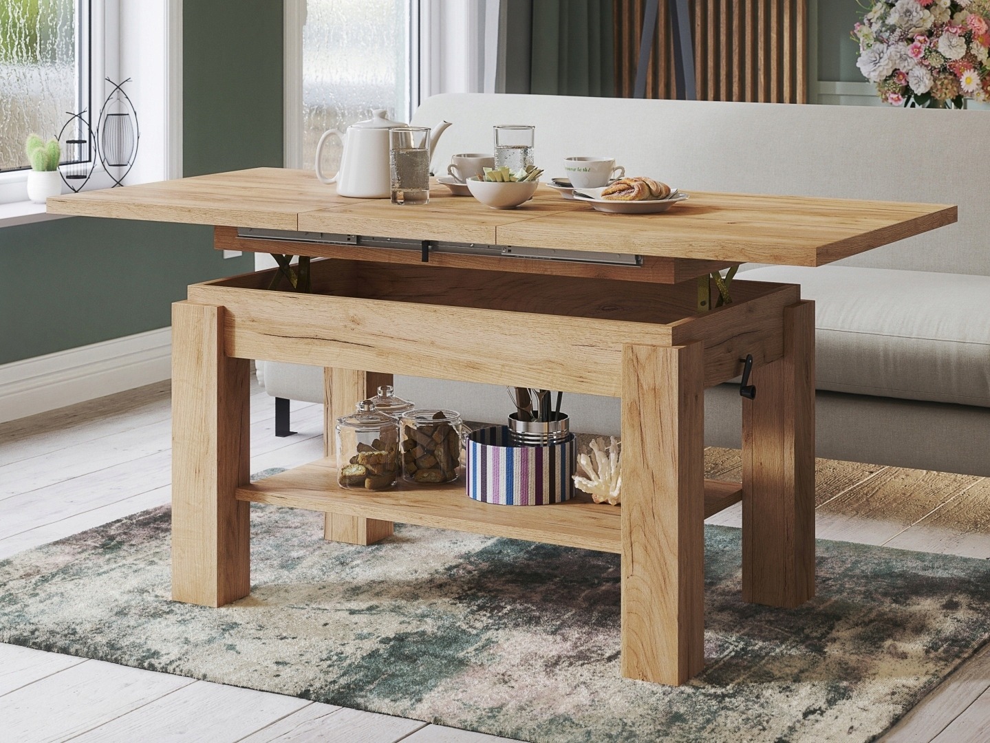 Kihajtható dohányzóasztal SH10533