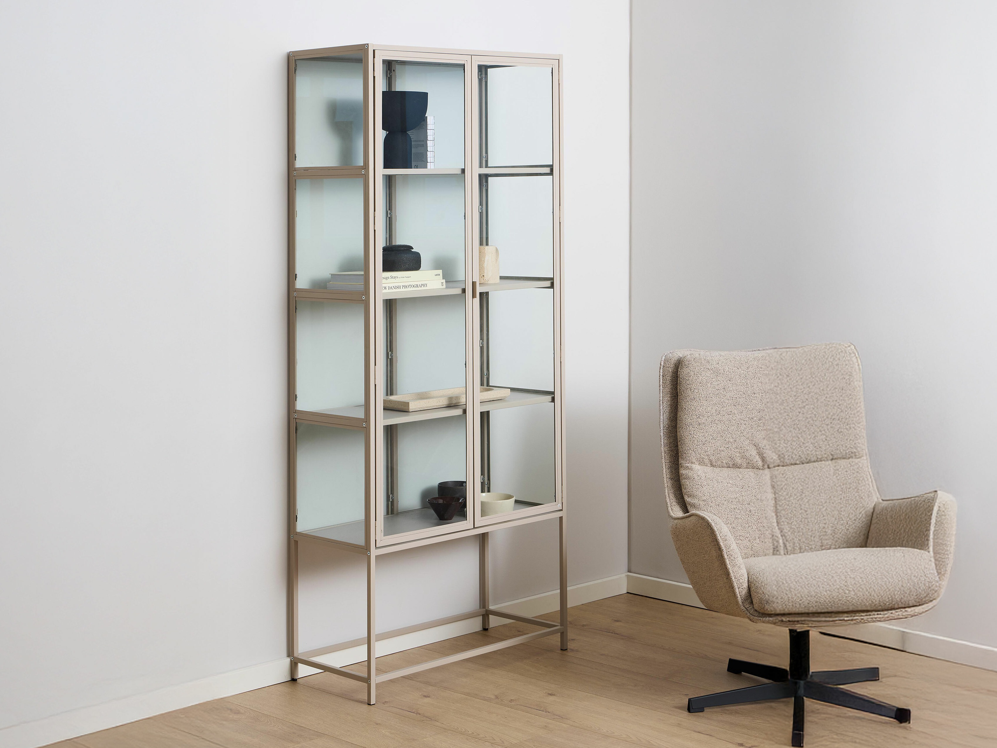 Könyvespolc Norsica Sevferi 142 (Szürke)