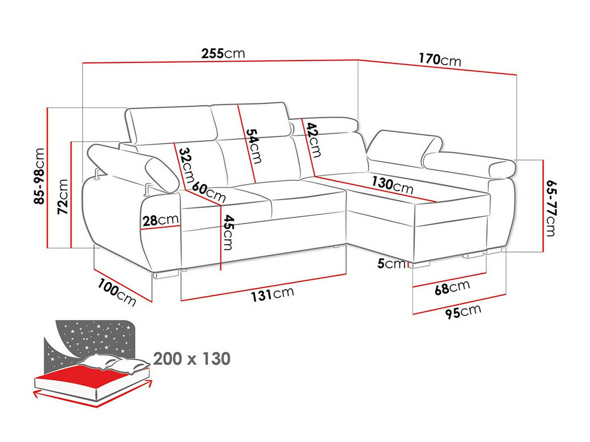 Sarokkanapé SH10538