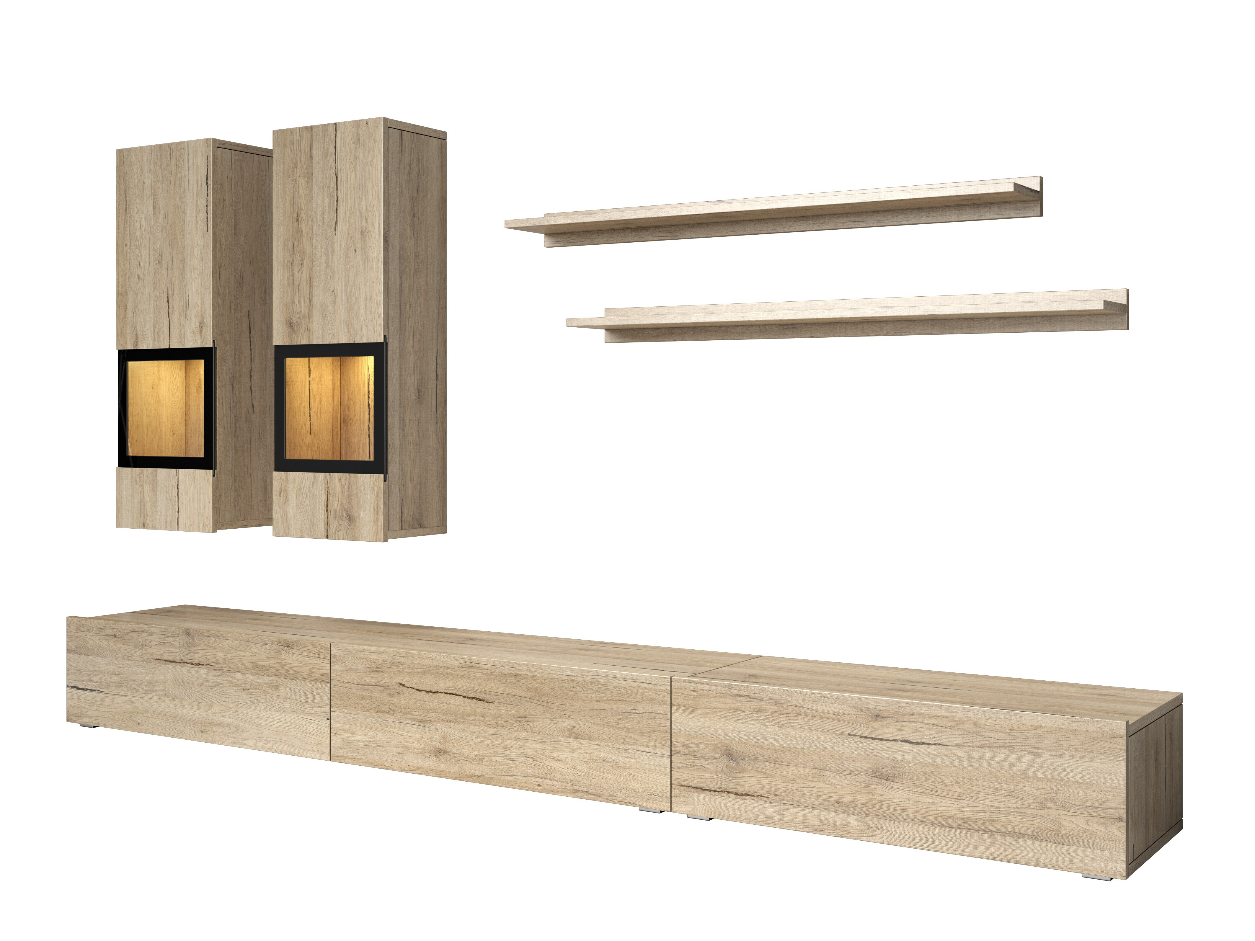 Nappali szett Serodeu 104 (San remo tölgy)