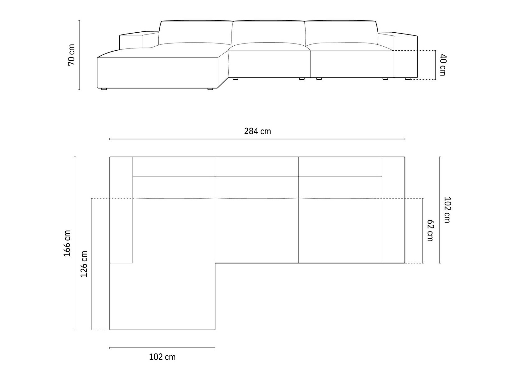 Sarokkanapé SH10559
