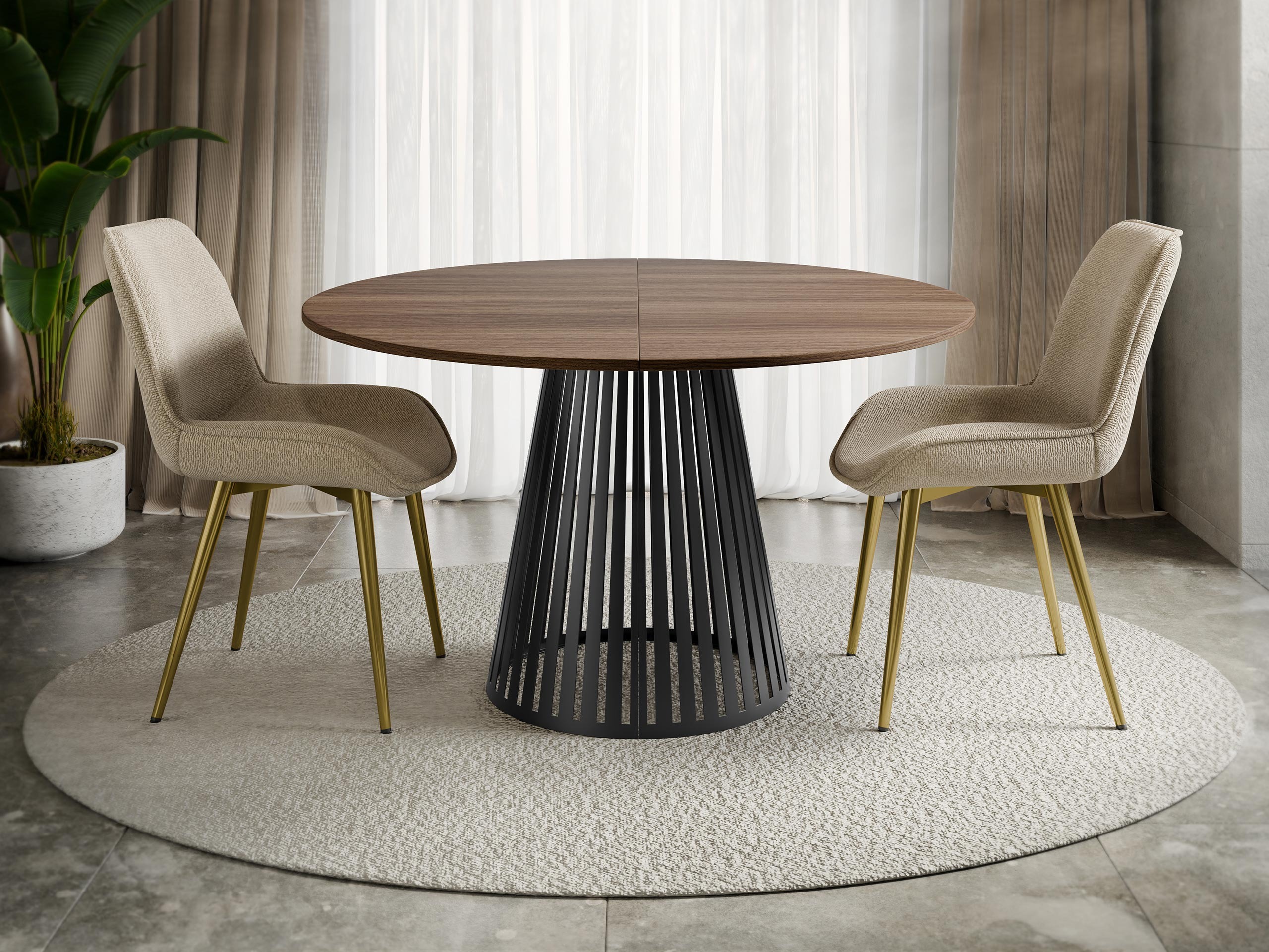 Asztal Oswego 153 (Dió)