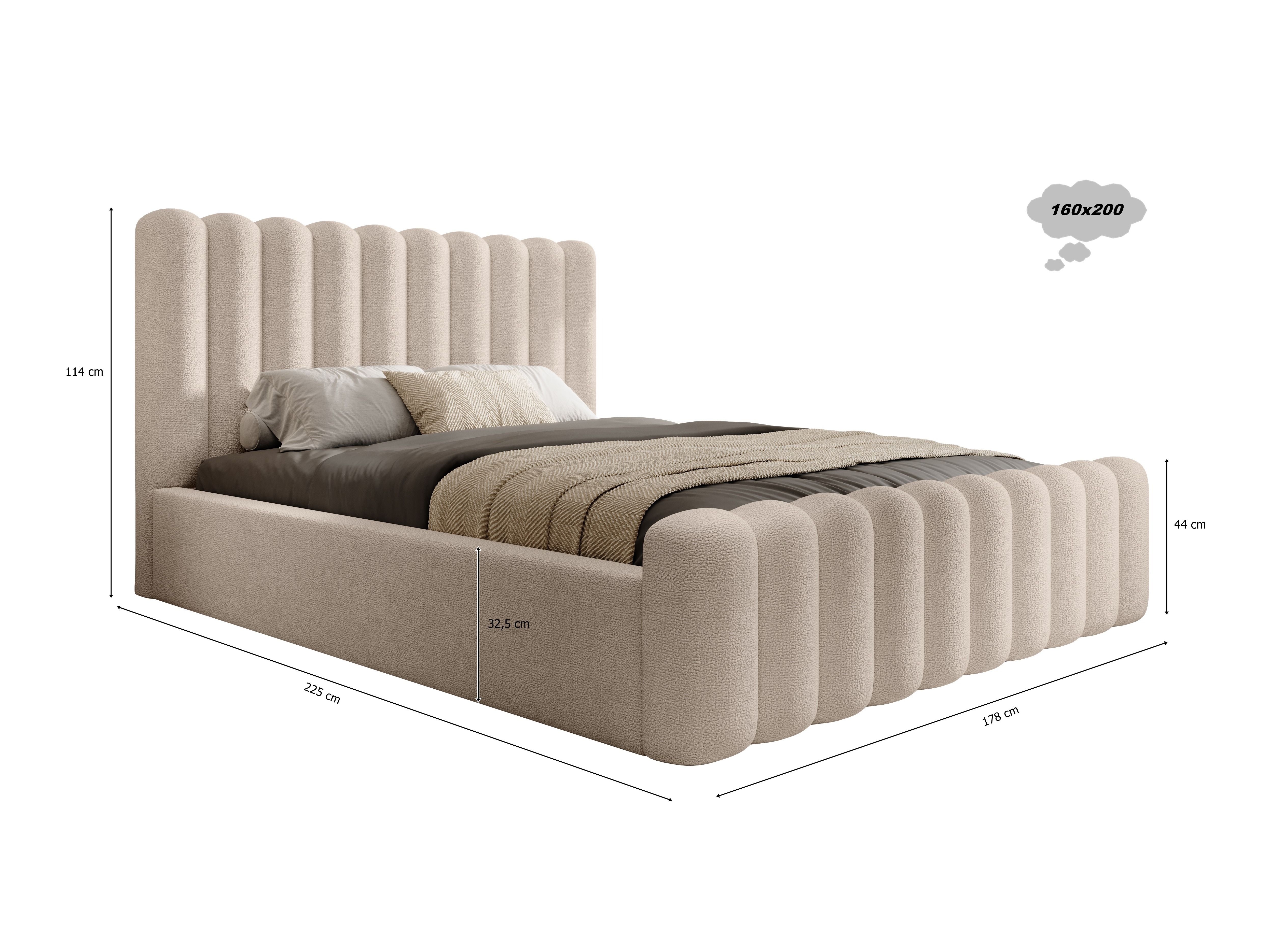 Ágy Hesperia 101 (Magic Velvet 2201)