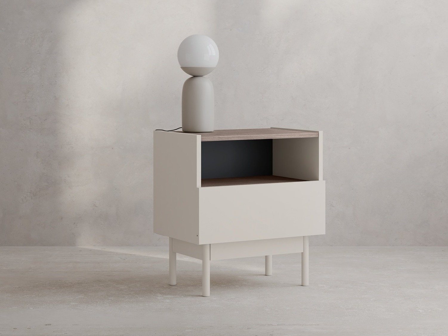 Éjjeliszekrény Burleson 514