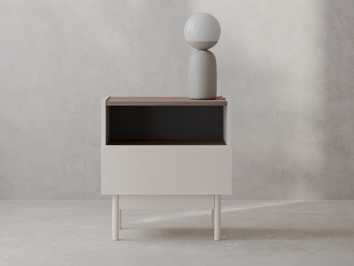 Éjjeliszekrény Burleson 514