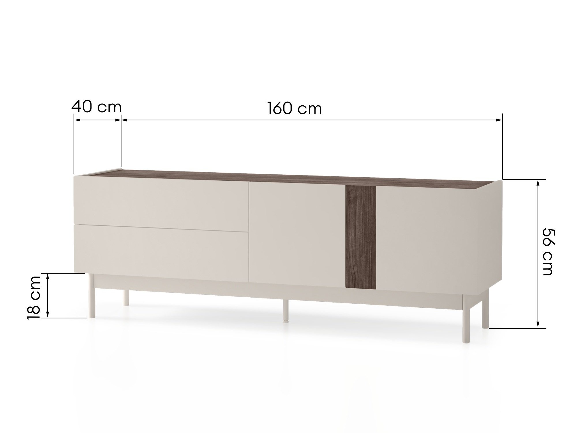 TV-állvány Burleson 513
