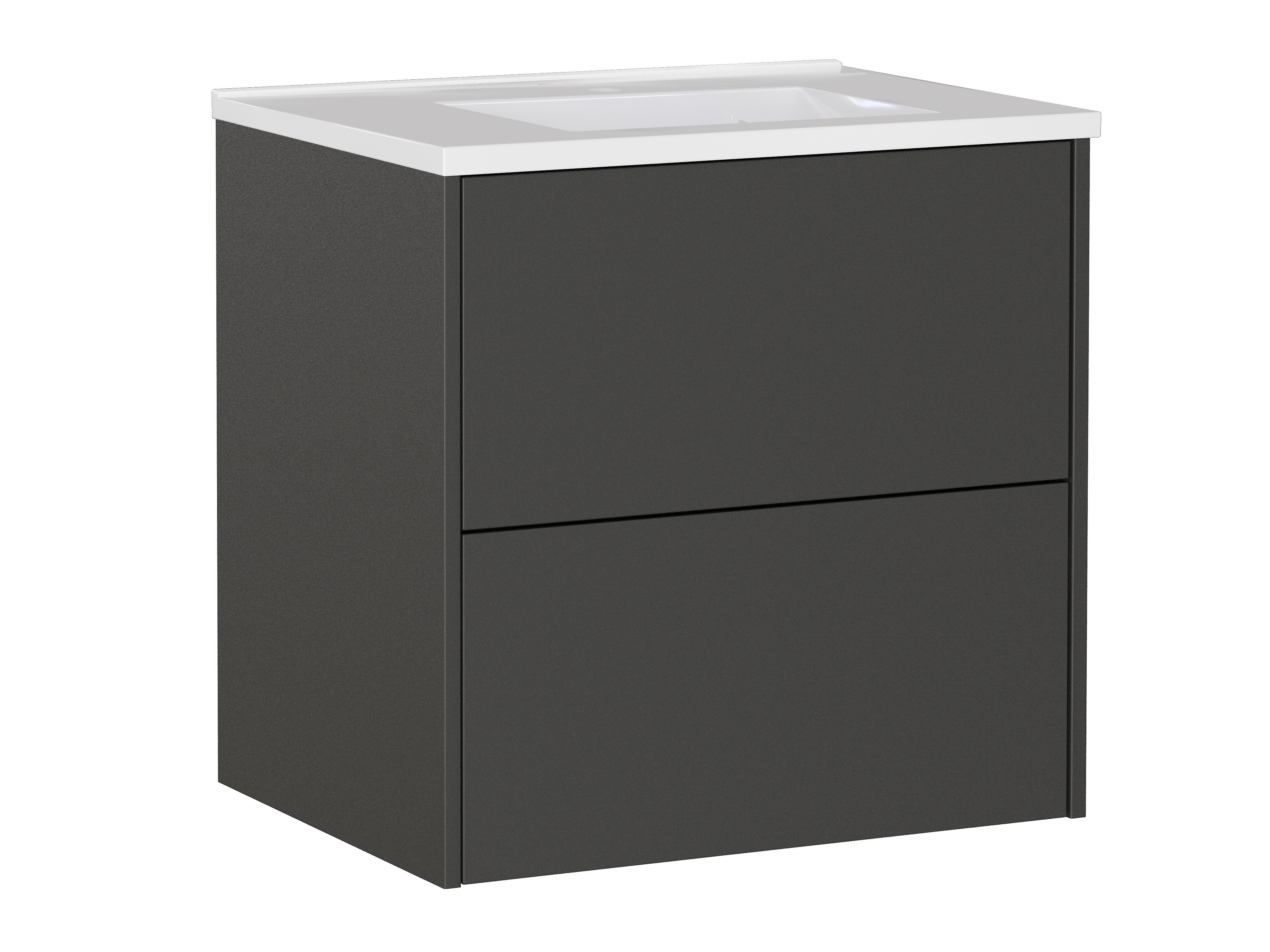 Fali szekrény mosdónak Sacramento 522 (Grafit)