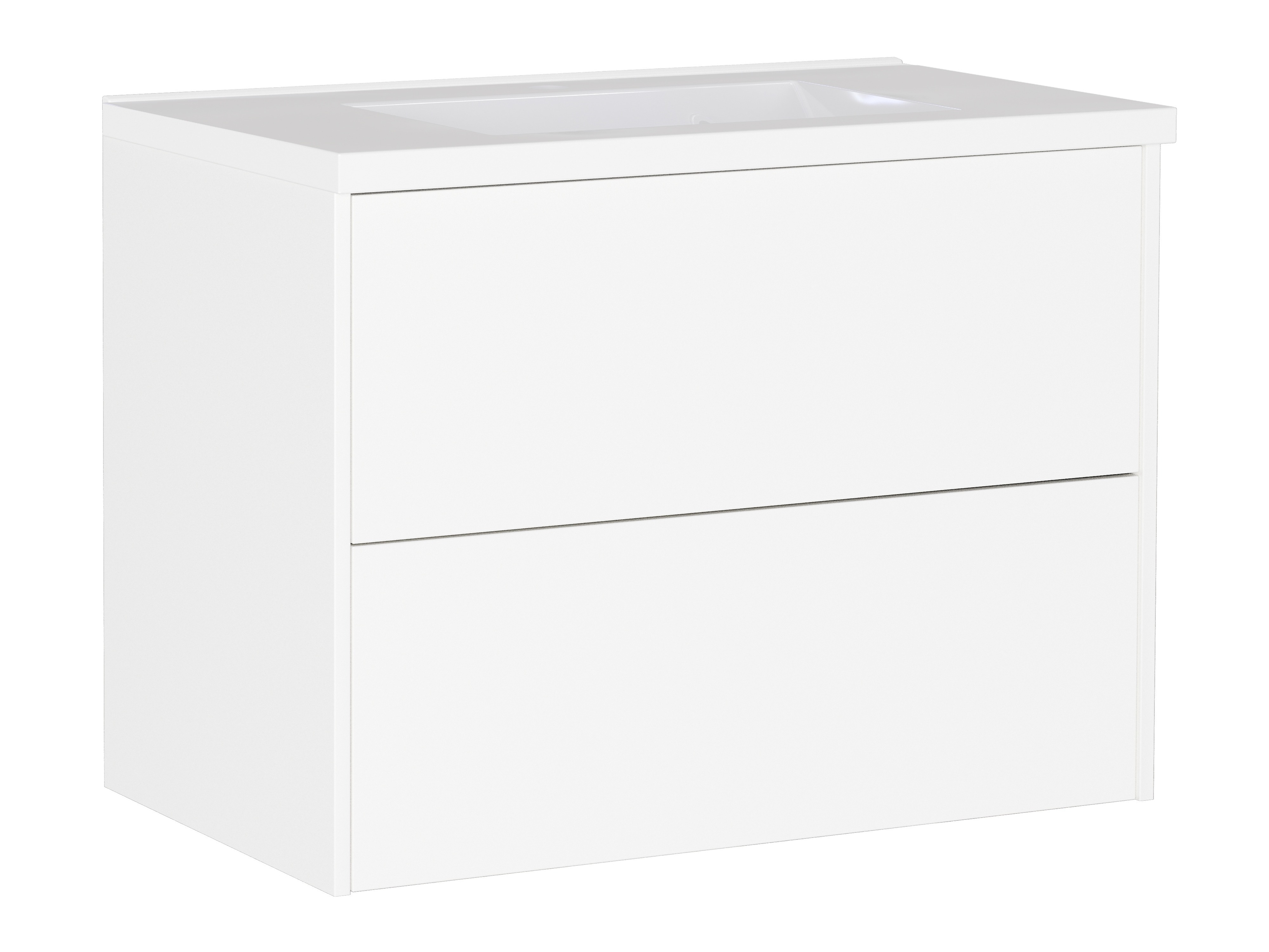 Fali szekrény mosdónak Sacramento 523 (Fehér)