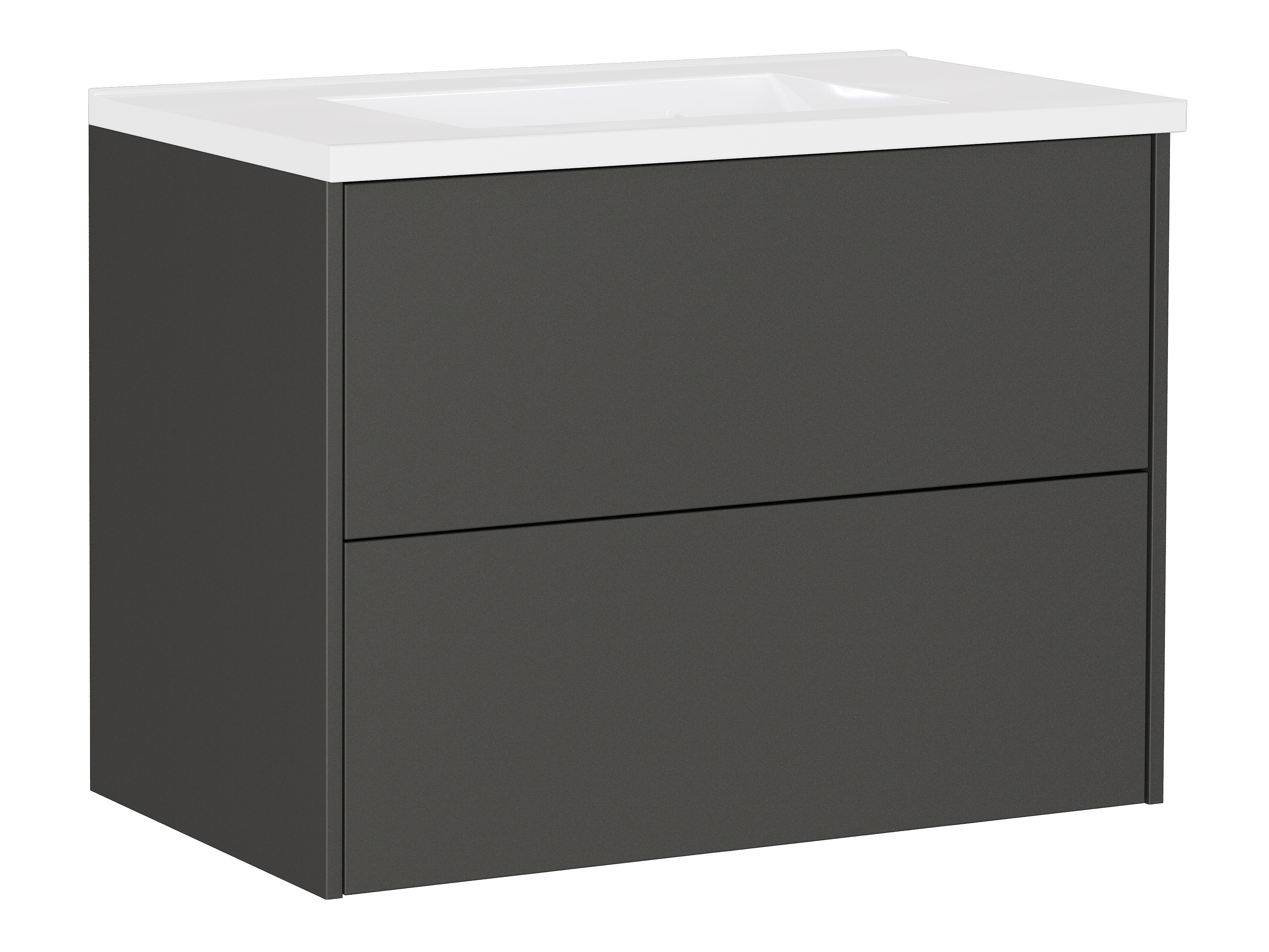 Fali szekrény mosdónak Sacramento 523 (Grafit)