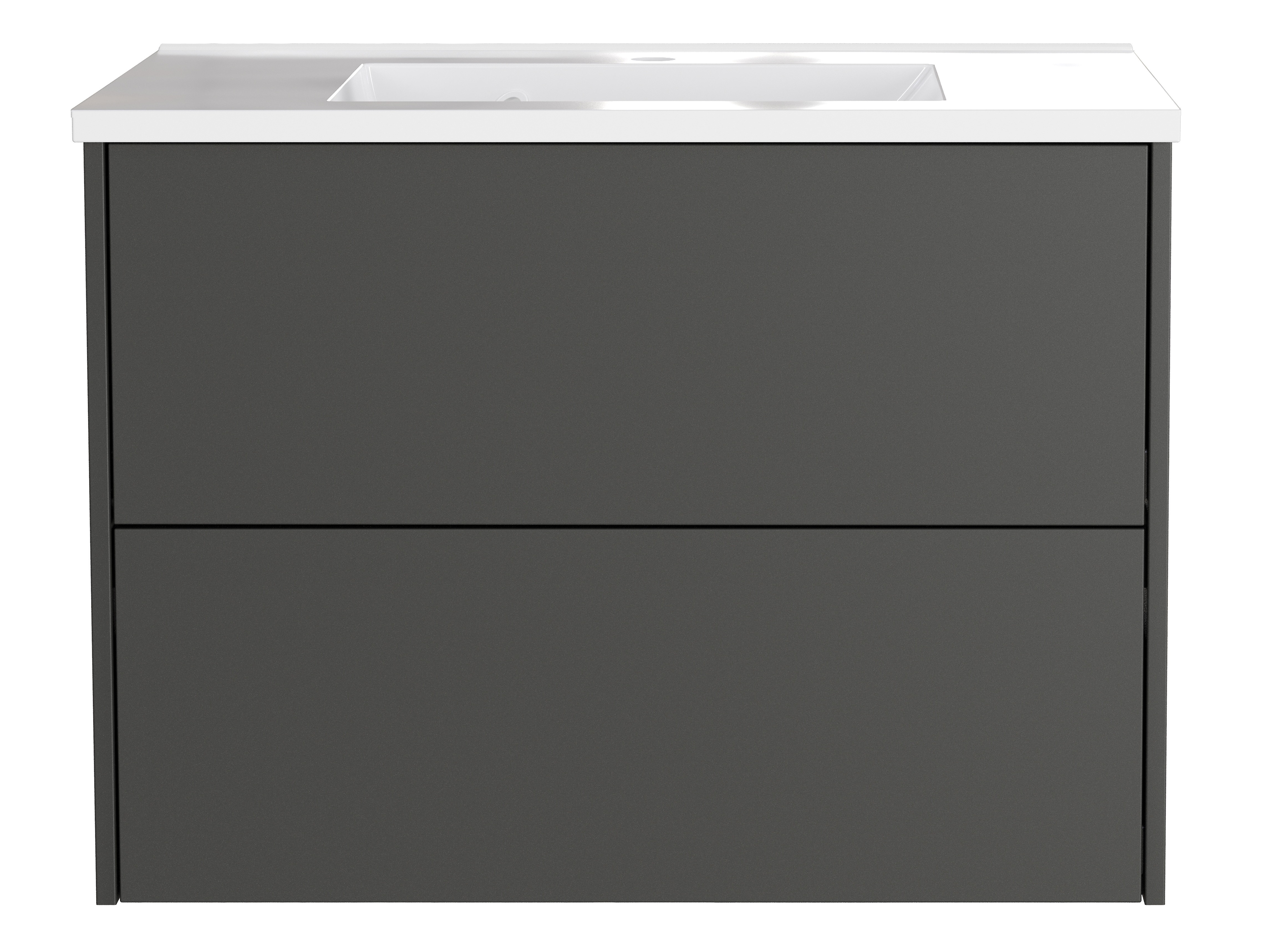 Fali szekrény mosdónak Sacramento 523 (Grafit)