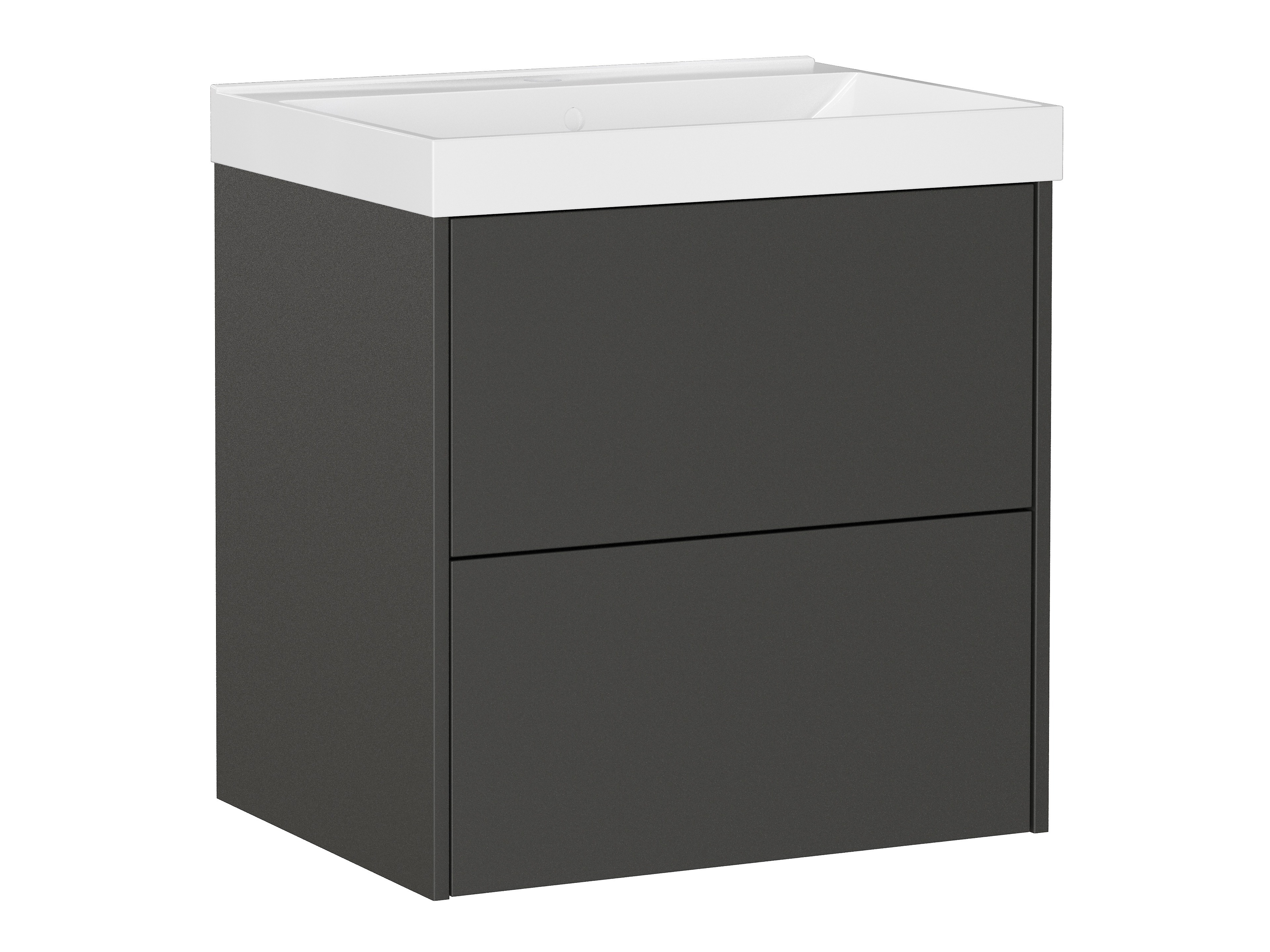 Fali szekrény mosdónak Sacramento 524 (Grafit)