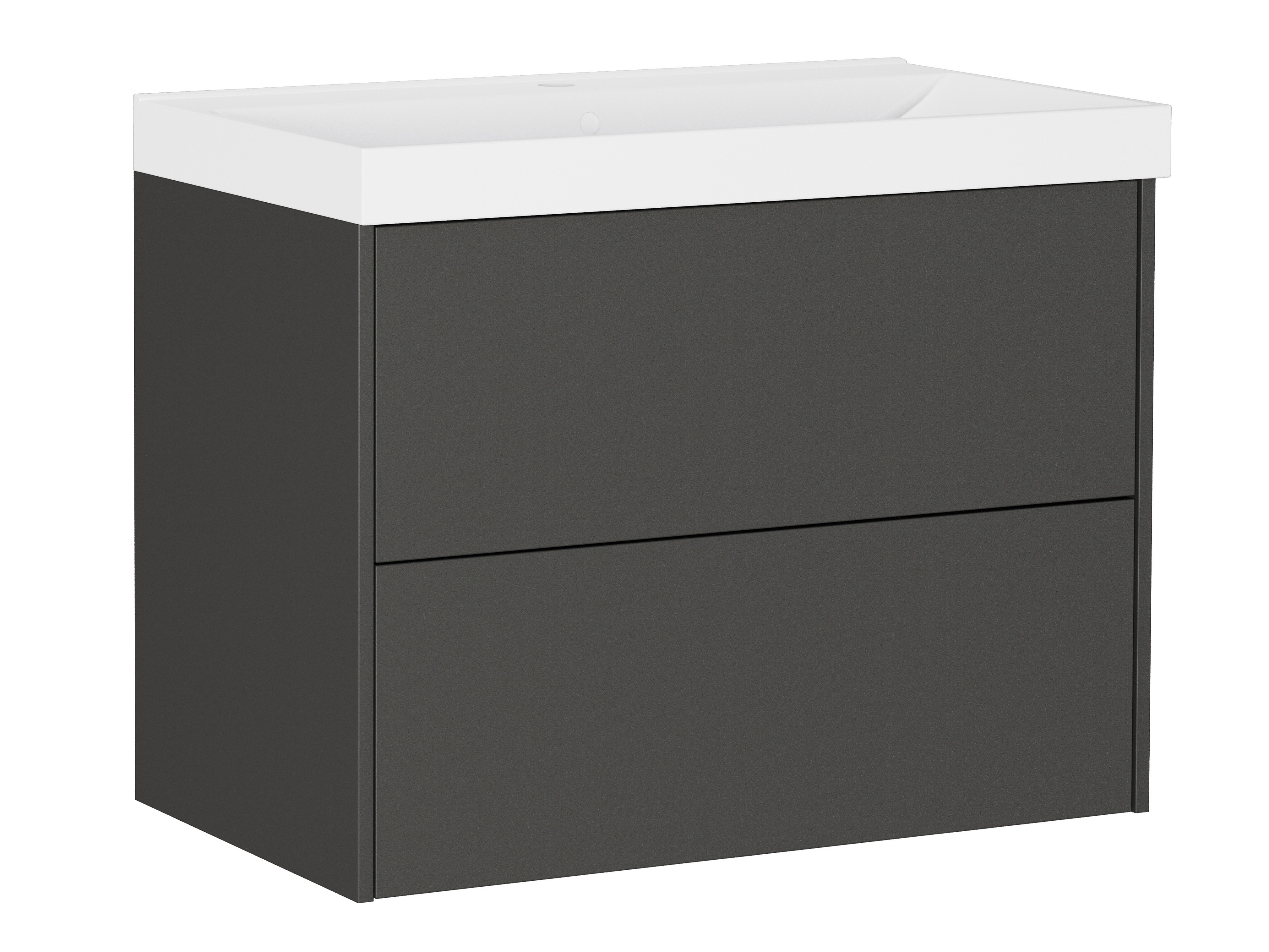 Fali szekrény mosdónak Sacramento 525 (Grafit)