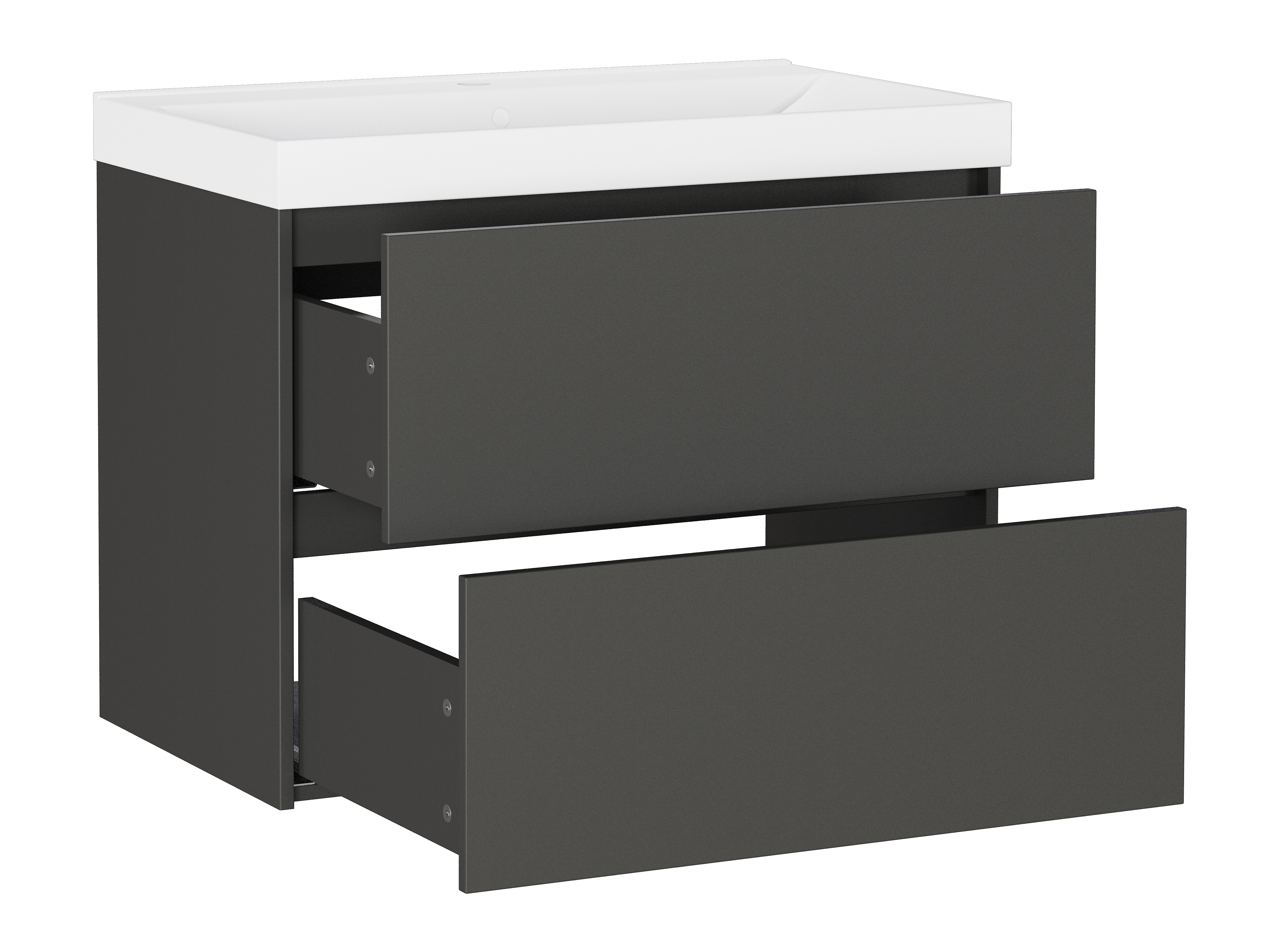 Fali szekrény mosdónak Sacramento 525 (Grafit)