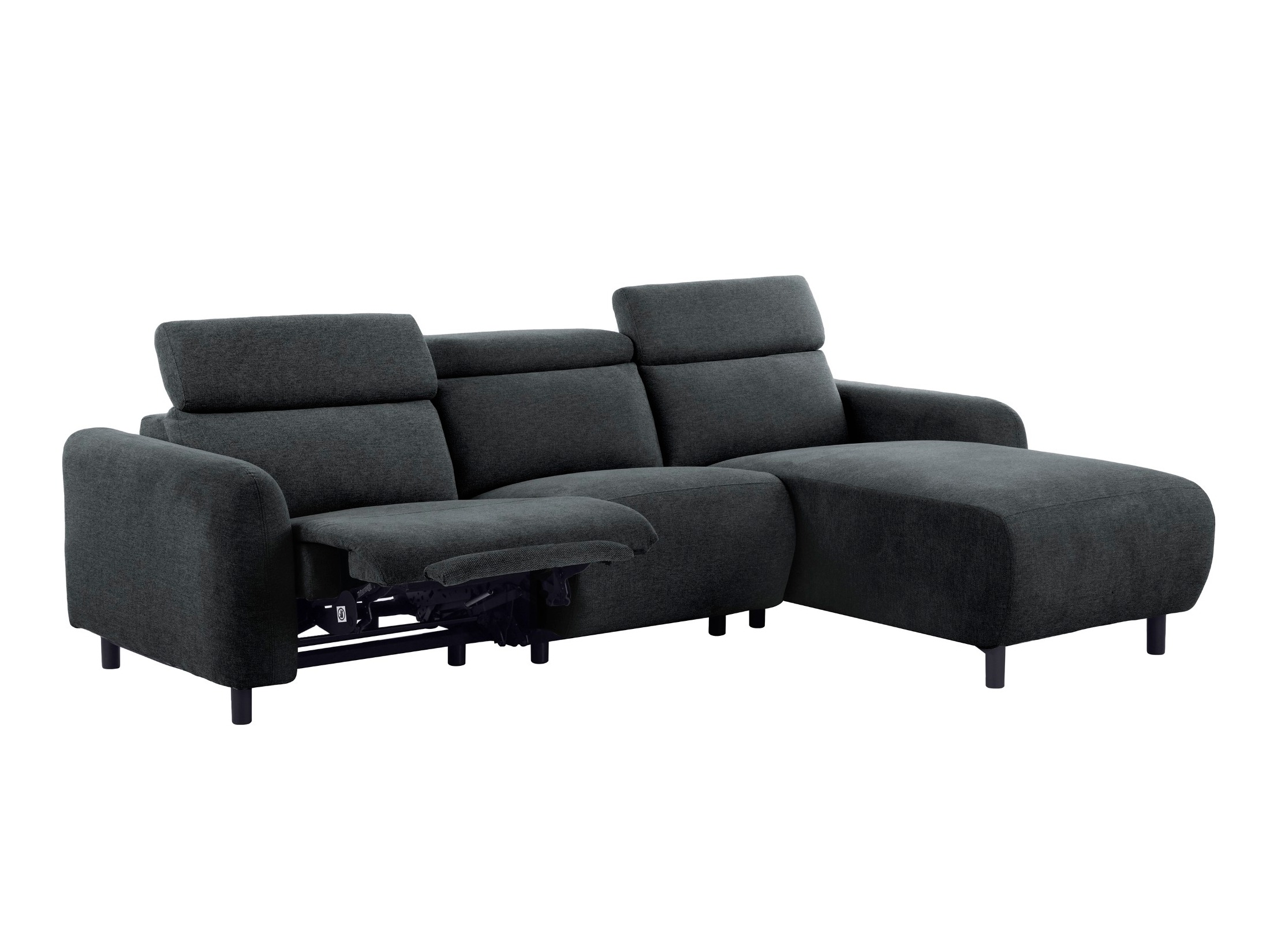 Relax sarokkanapé Denton 1509 (Sötétszürke)